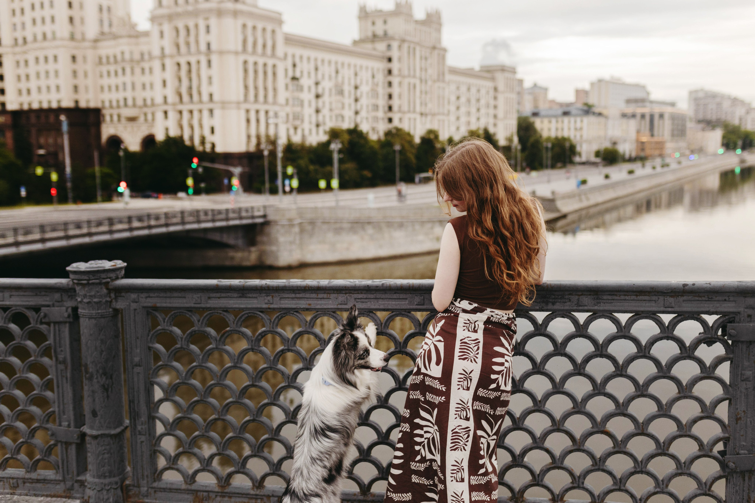 Москва / Катя и Юми / рассвет. Фотограф Кузина Вера