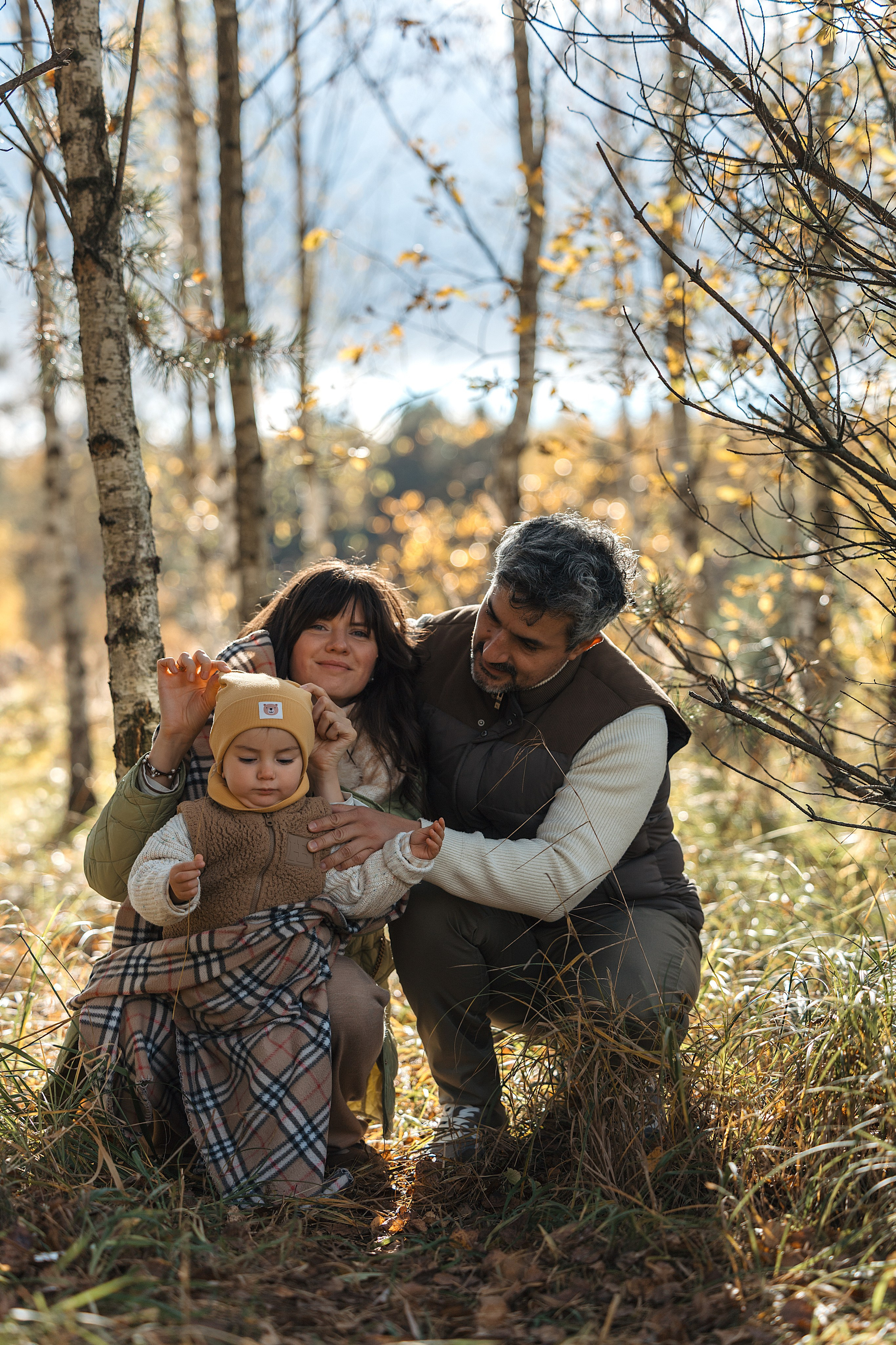 Осенняя семейная съемка. Фотограф Анималист в Москве Анастасия Жучкова