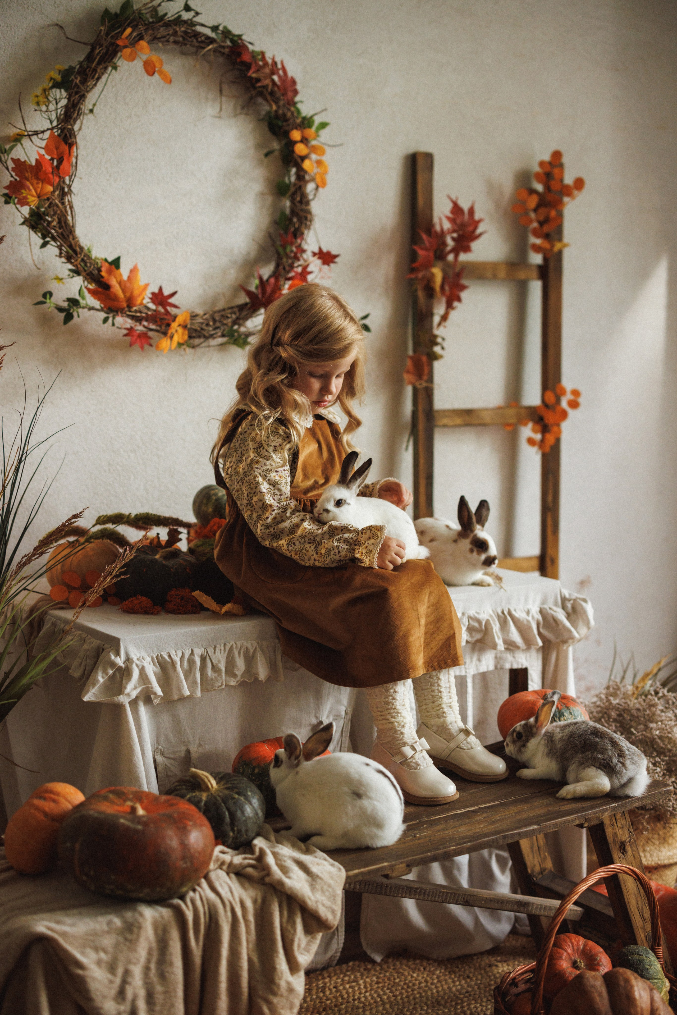 Осенняя фотосессия в фотостудии Mestone, город Краснодар. Семейный и детский фотограф в Краснодаре Анна Трашкова