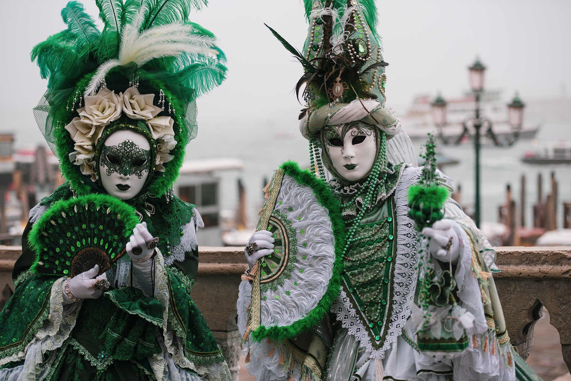 Фотографии Венецианского карнавала: Роскошные маски