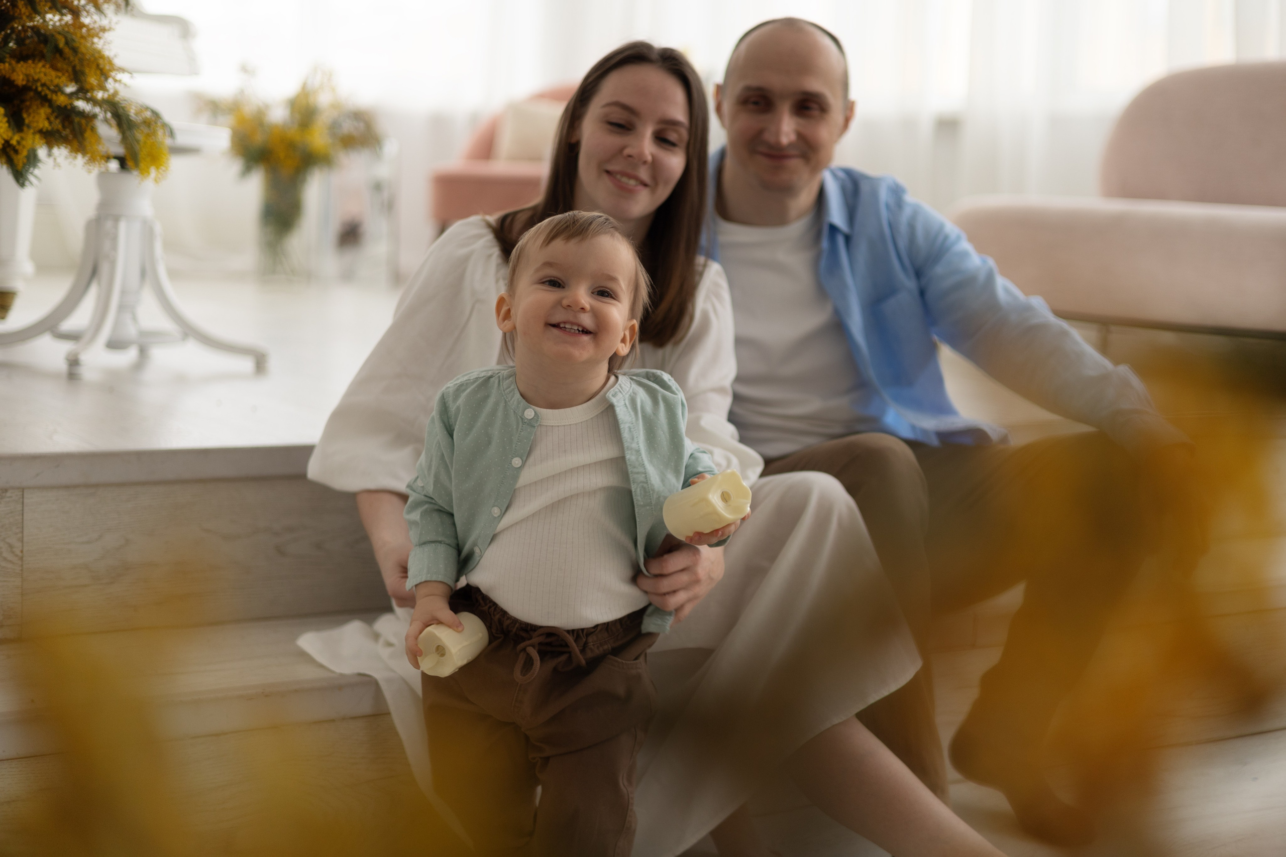 Дима, Мама, Папа