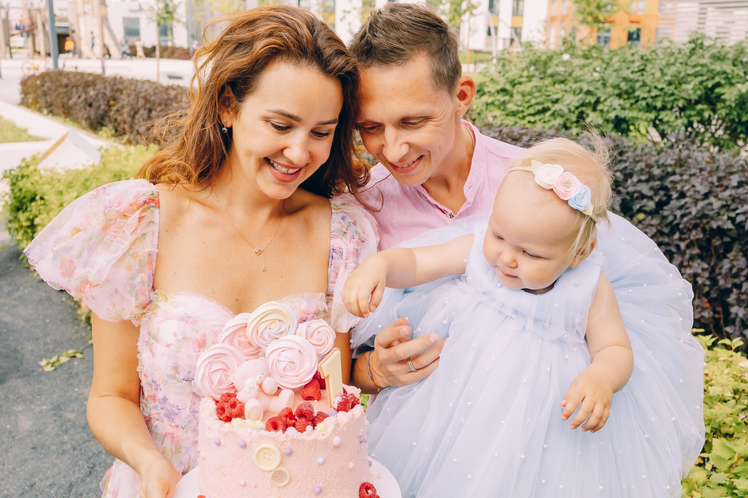 Ангелине 1 год. Семейный Фотограф в Москве Евгения Симоненко