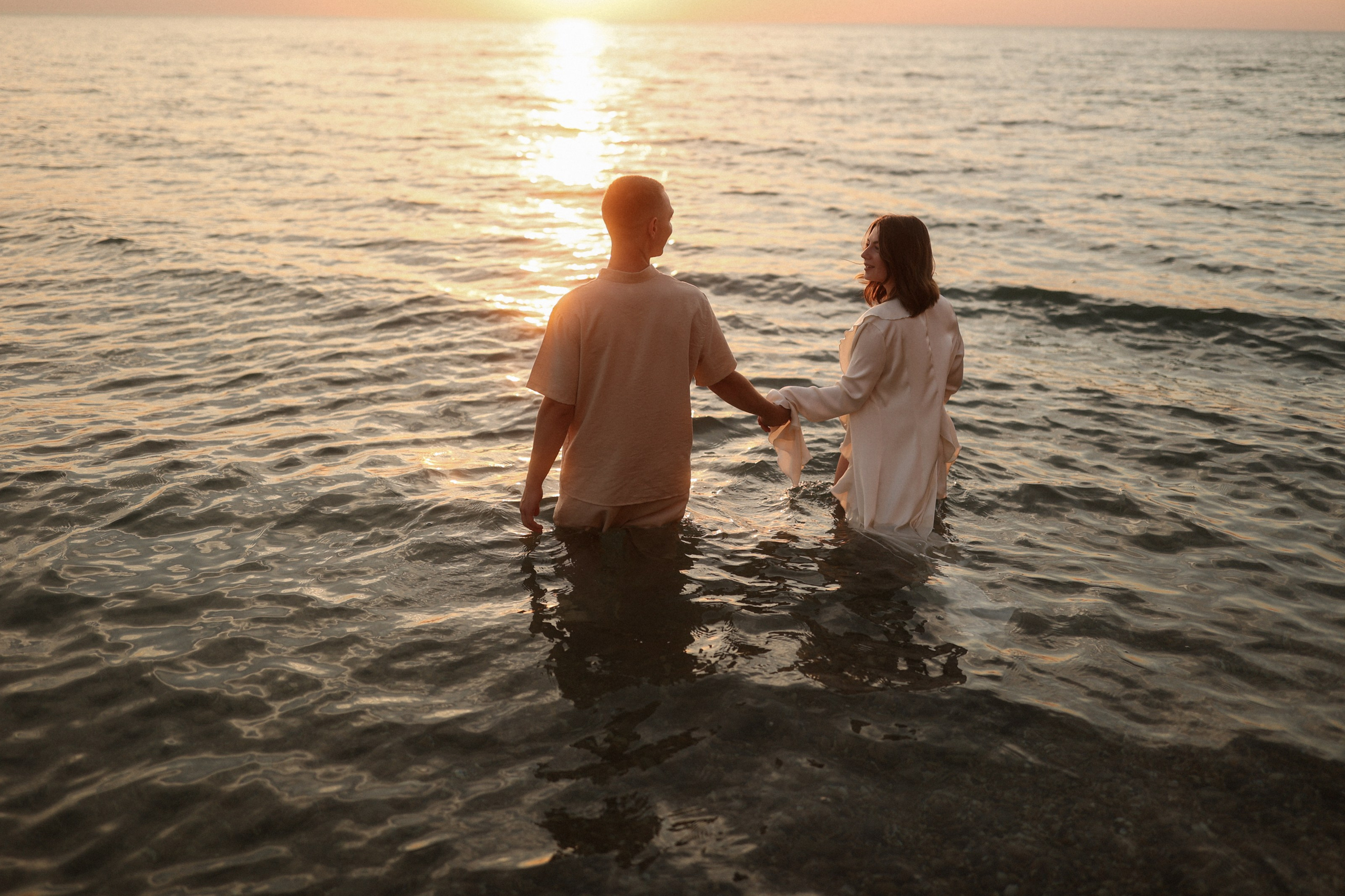 Беременность на закате. Фотограф в Севастополе и Крыму Артем Волобуев