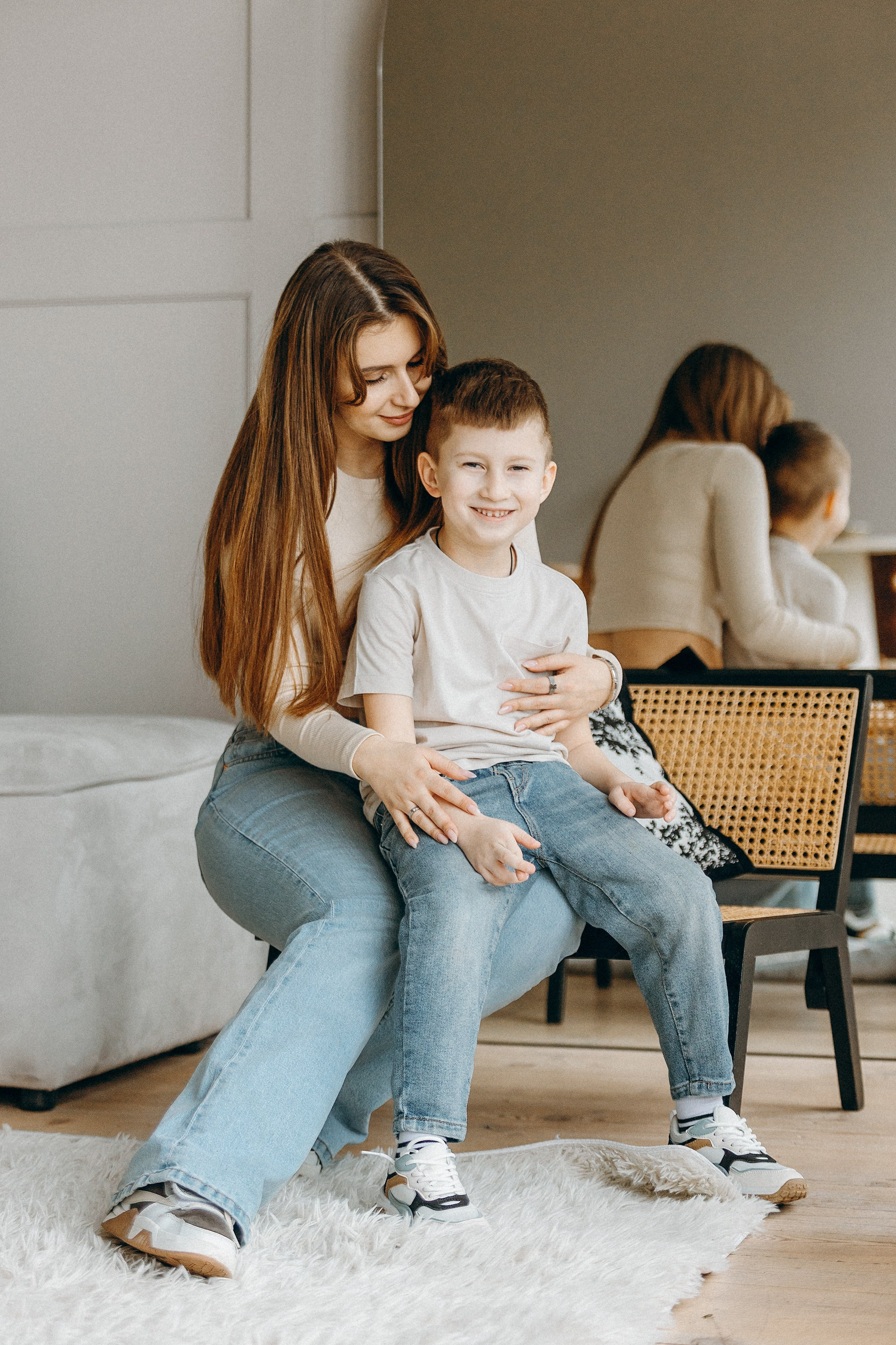 Семья с корги. Фотограф. Фотограф-анималист. Москва