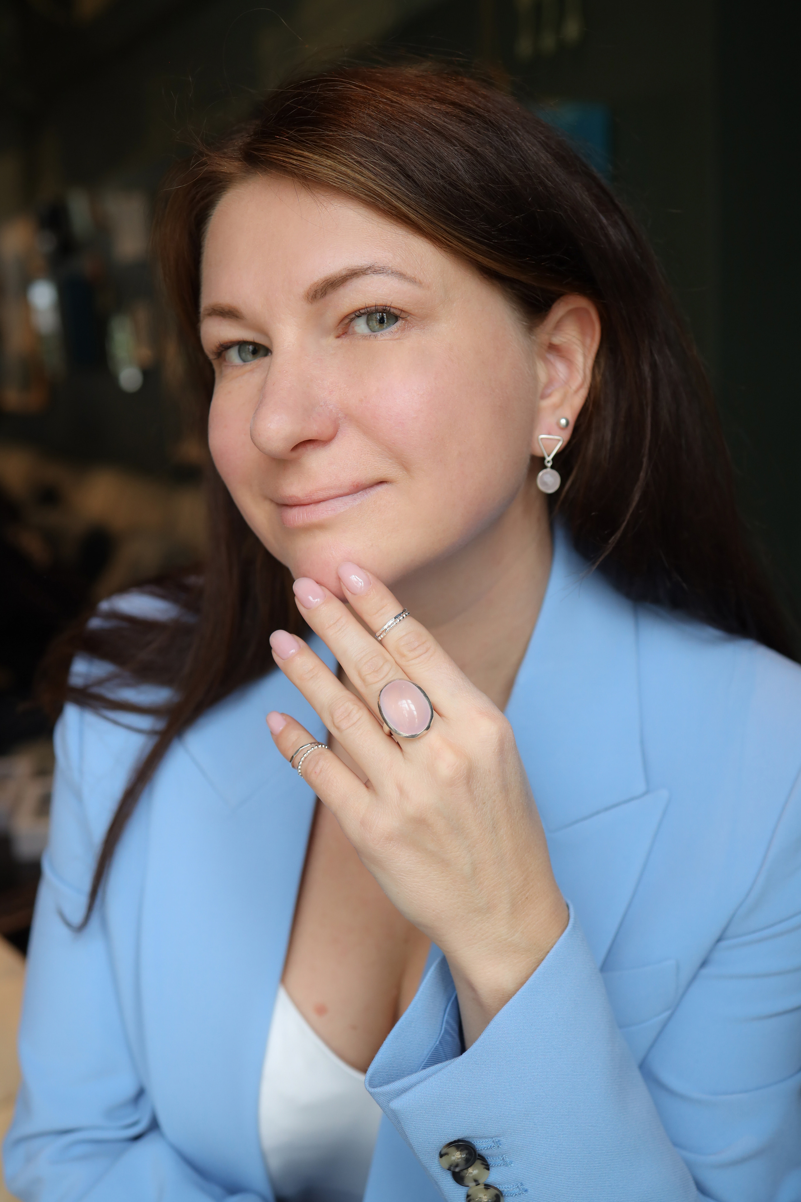 Съемка новой коллекции серебряных украшений. Фотограф Юля Постнова