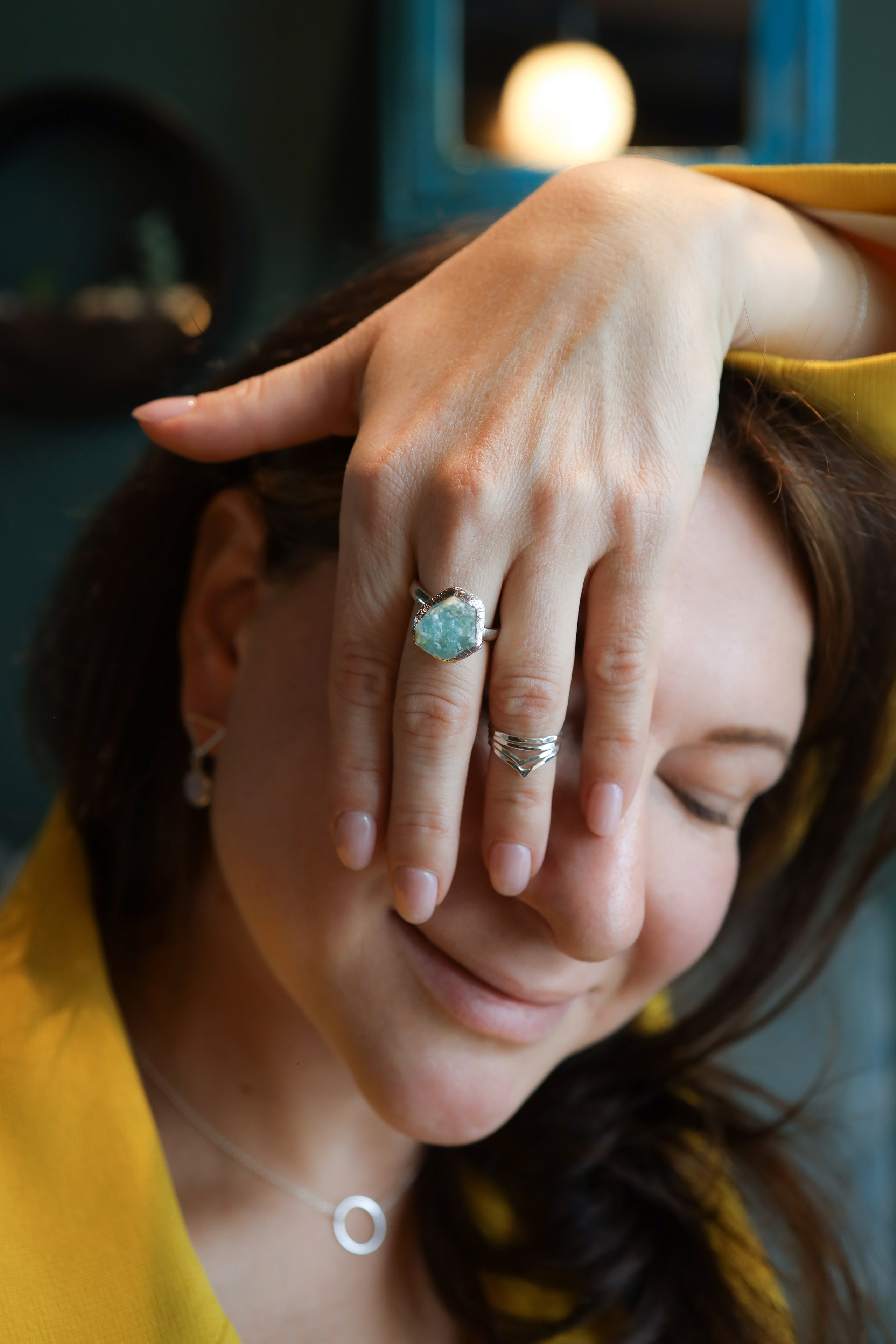 Съемка новой коллекции серебряных украшений. Фотограф Юля Постнова