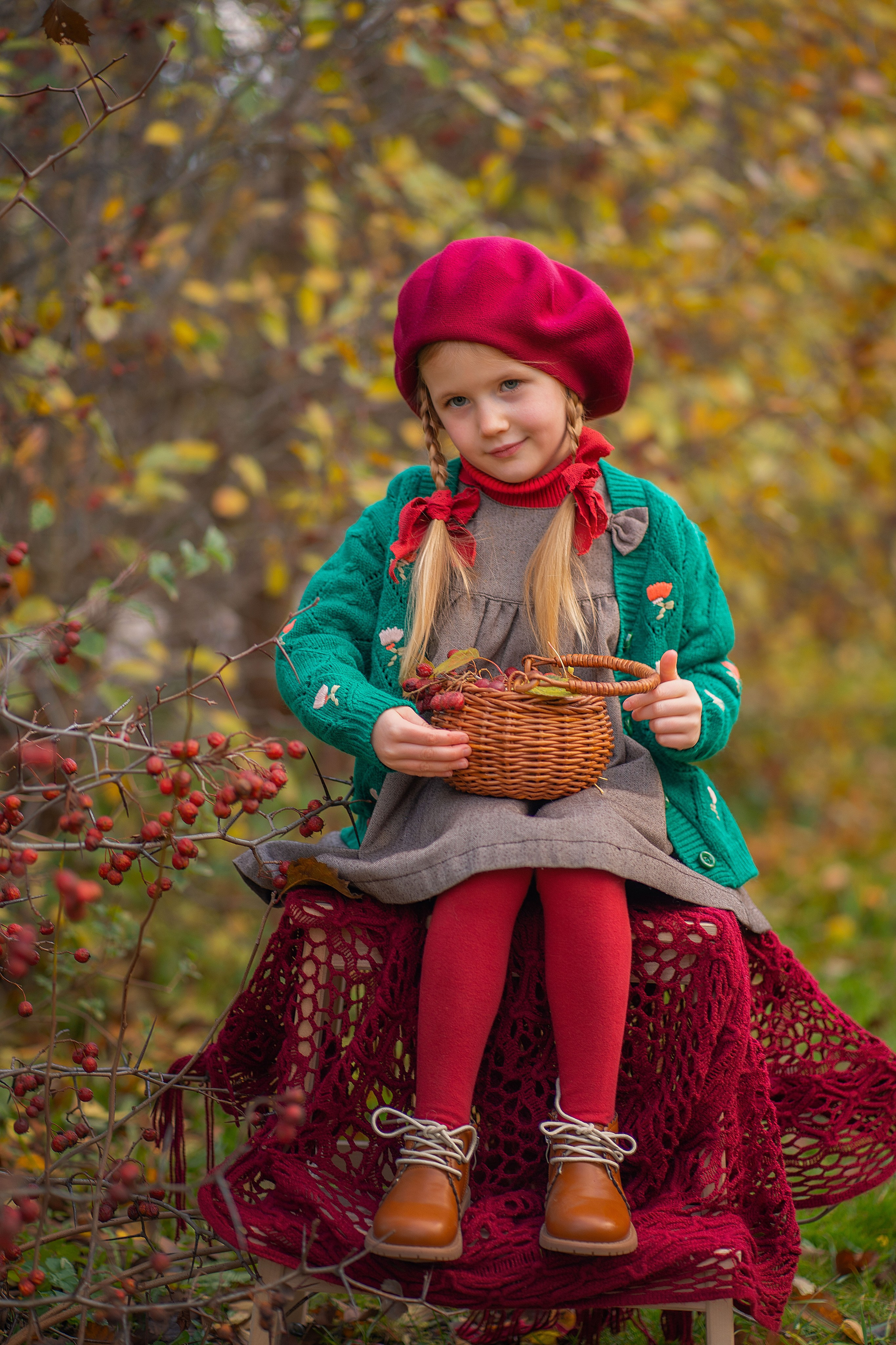 Детские осенние фотосеты. Детский и семейный фотограф в Москве и Подмосковье Настя Наумова