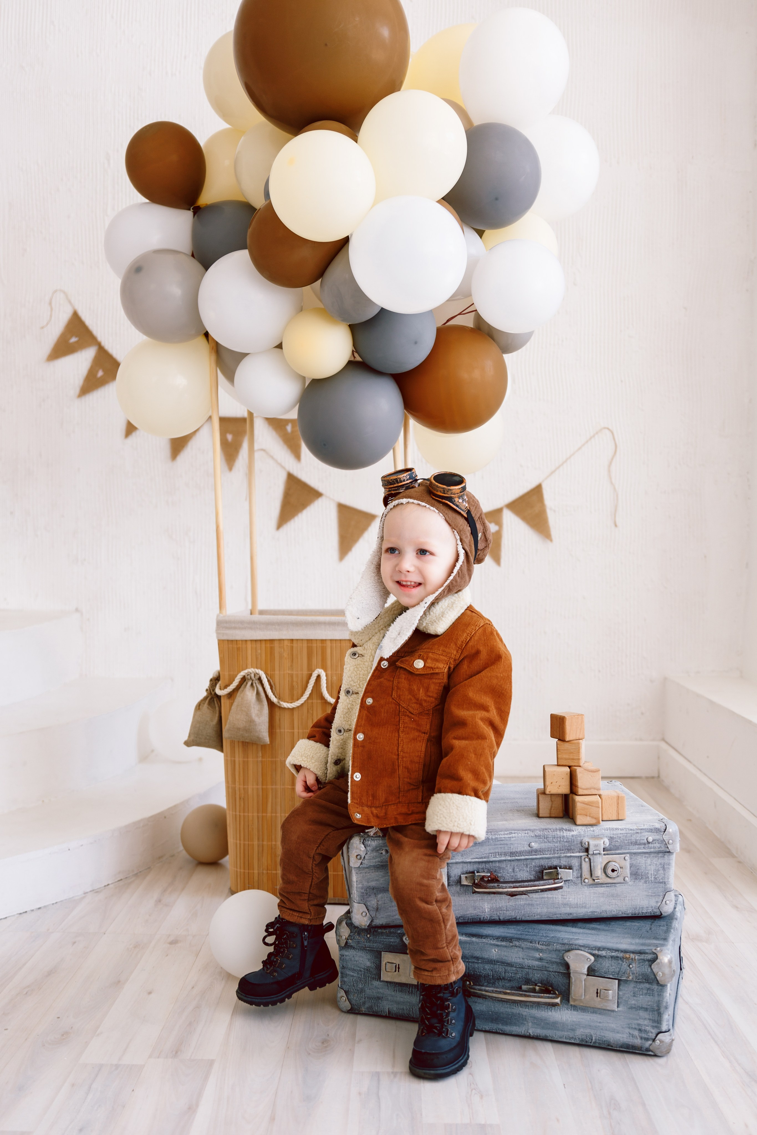 Фотодень «на воздушном шаре» № 1. Фотограф новорожденных Тверь Диана Муляева