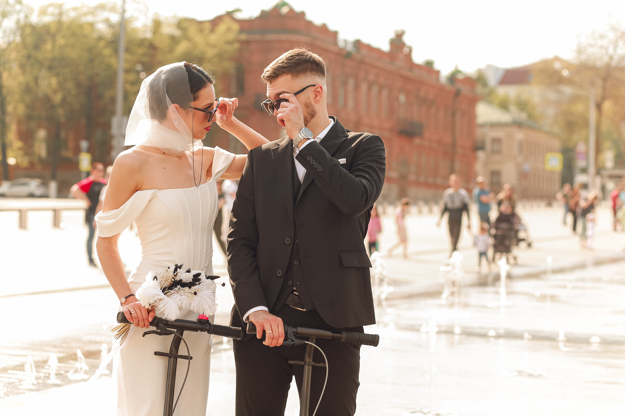 Фотосессия свадебная по городу. Иванова Ирина Свадебный и семейный фотограф г. Уфа