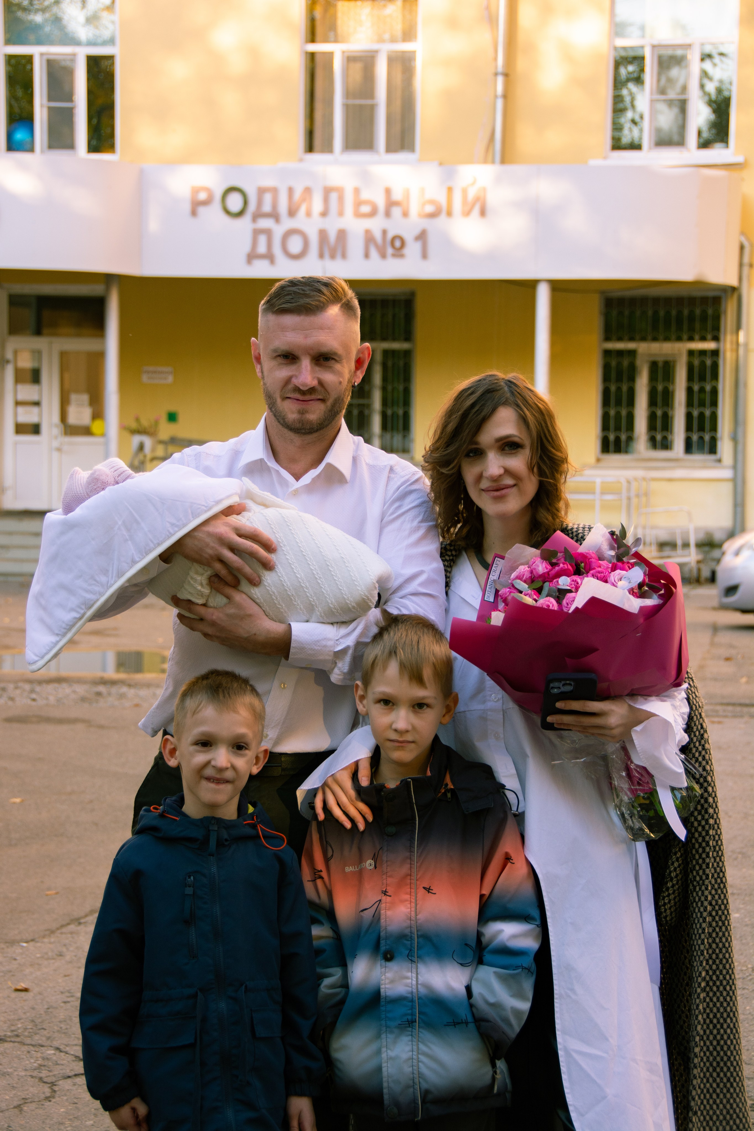 Выписка Амелии. Семейный и репортажный фотограф в Хабаровске Татьяна Болычева