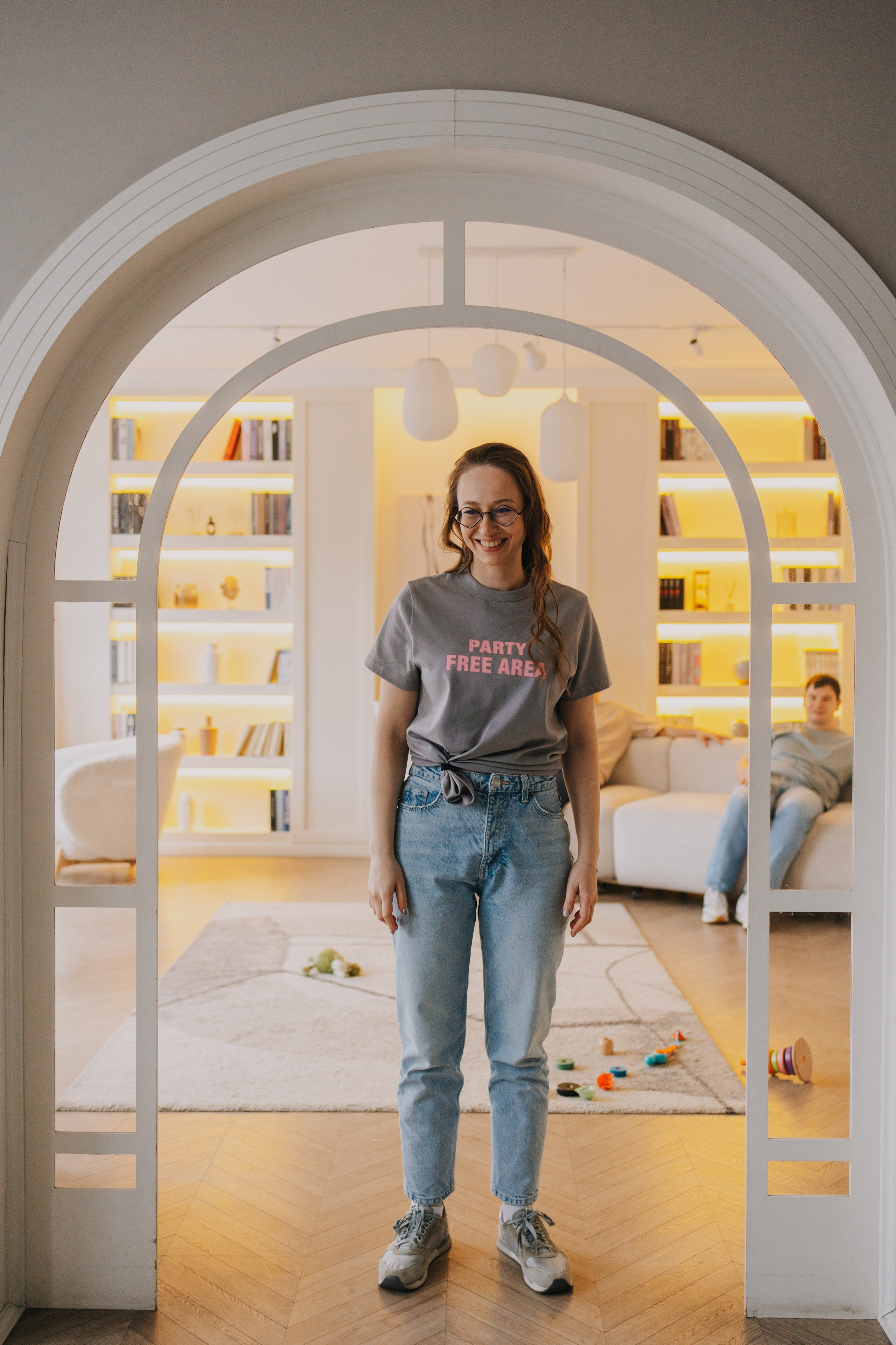 Большая семья. Домашняя фотосессия