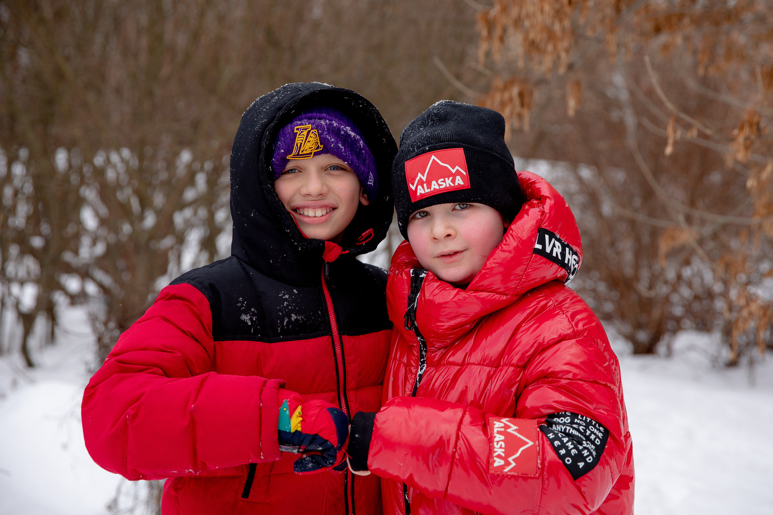 Зимняя прогулка с 4 классом. Фотограф и режиссер Московко Екатерина