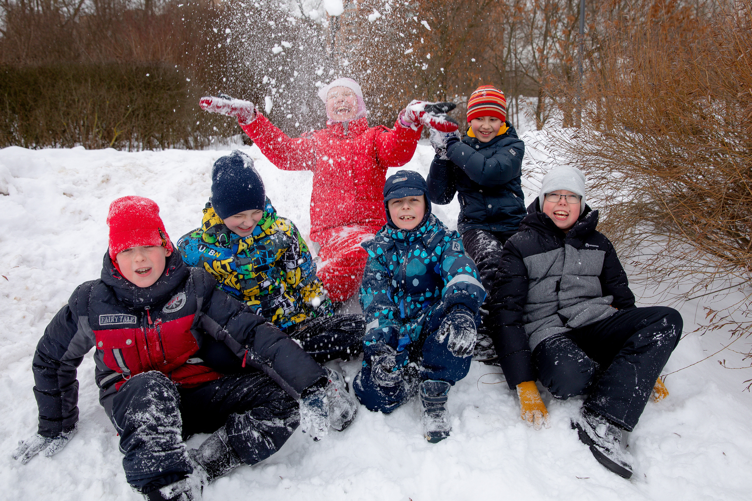 Зимняя прогулка с 4 классом. Фотограф и режиссер Московко Екатерина