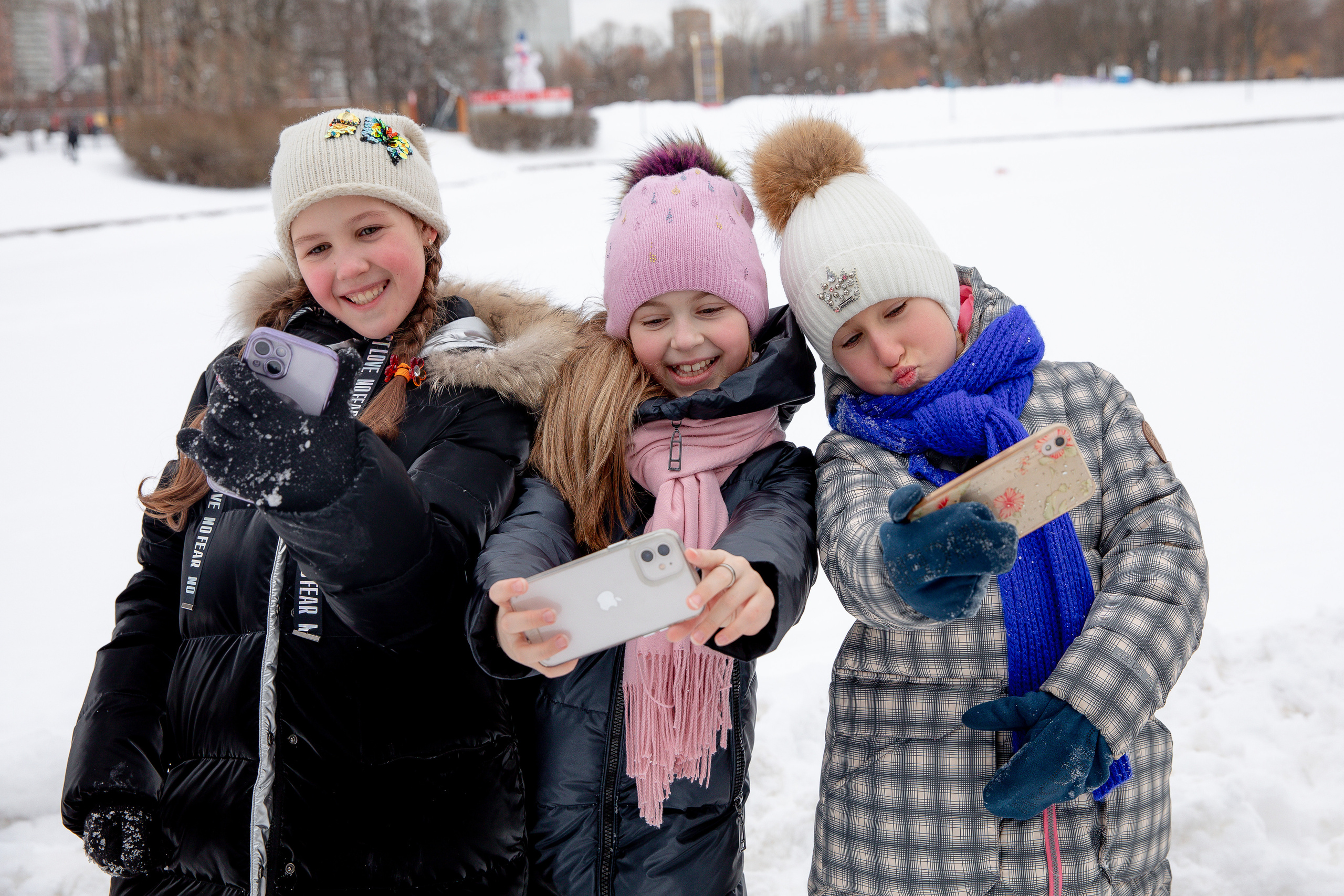 Зимняя прогулка с 4 классом. Фотограф и режиссер Московко Екатерина