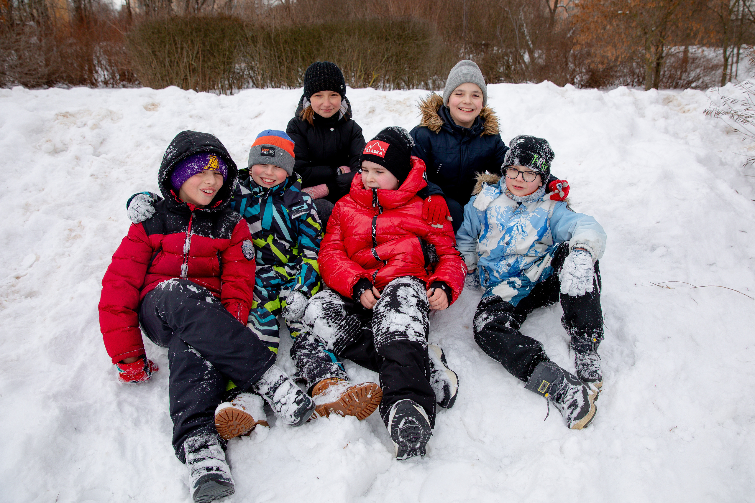 Зимняя прогулка с 4 классом. Фотограф и режиссер Московко Екатерина