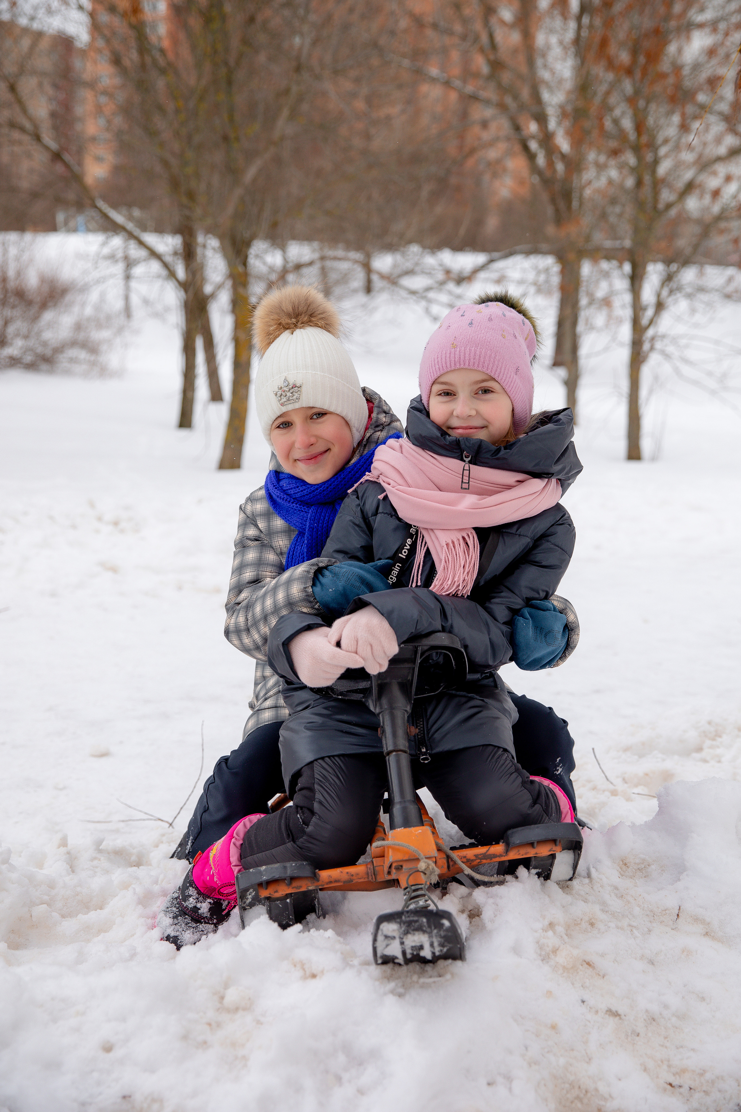 Зимняя прогулка с 4 классом. Фотограф и режиссер Московко Екатерина