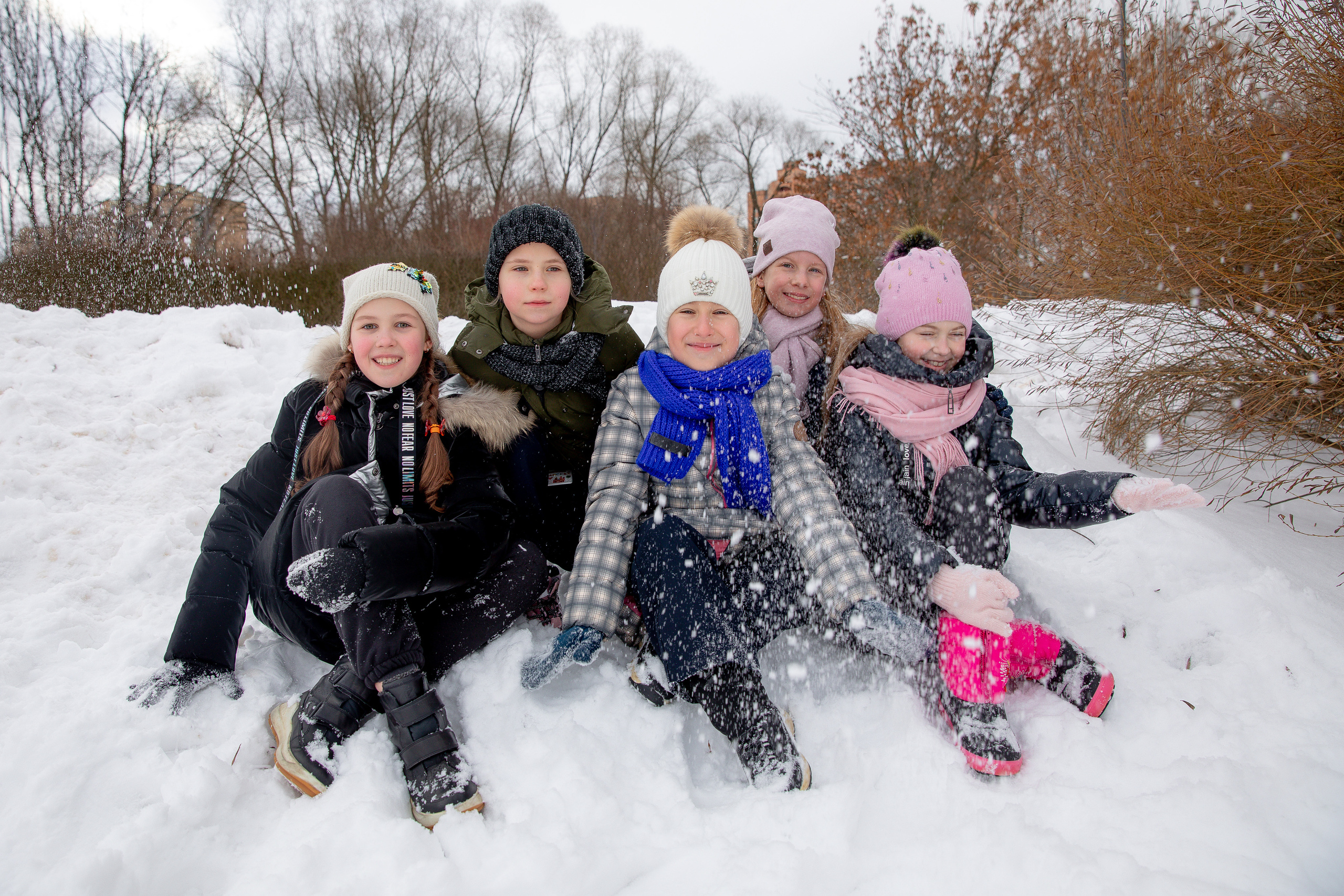Зимняя прогулка с 4 классом. Фотограф и режиссер Московко Екатерина