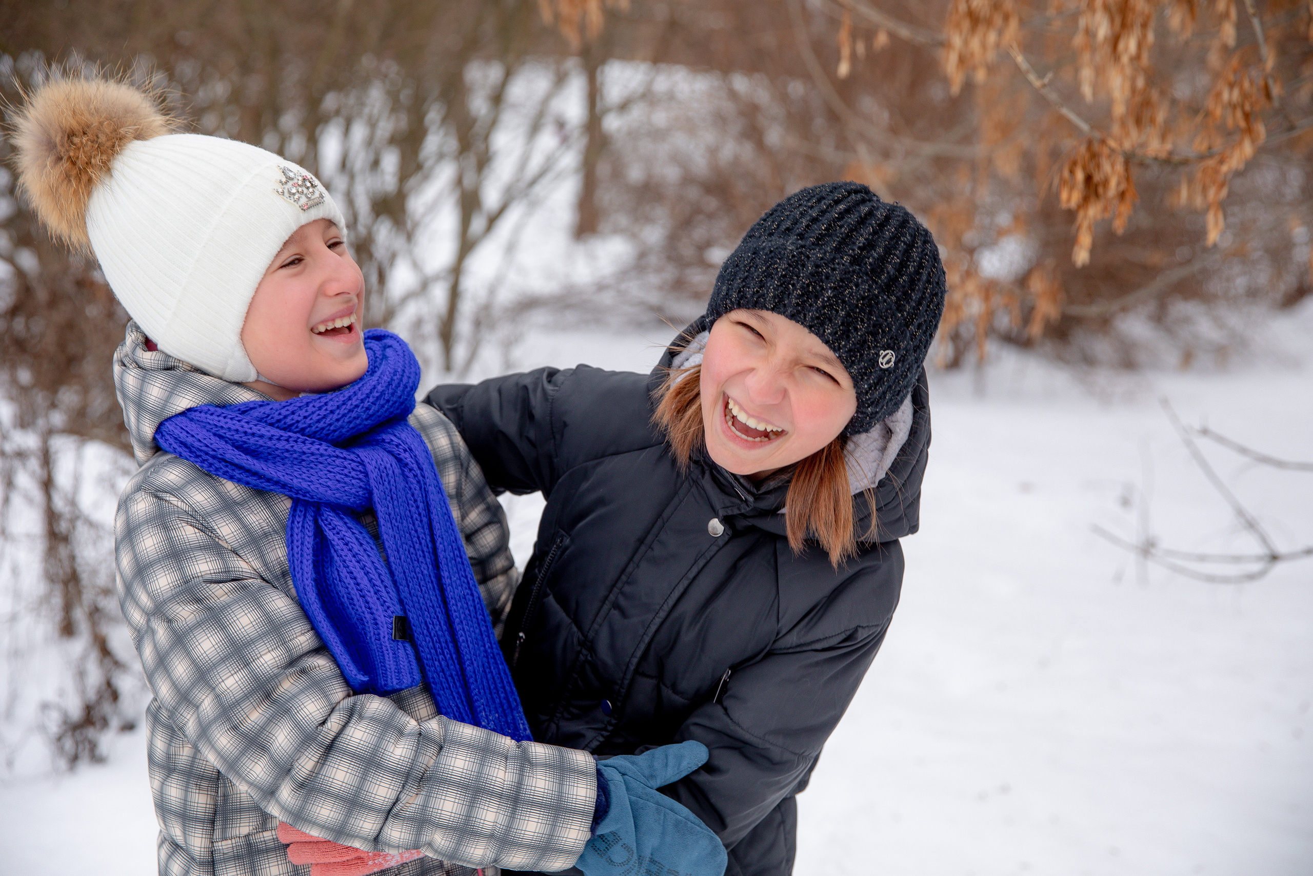 Зимняя прогулка с 4 классом. Фотограф и режиссер Московко Екатерина