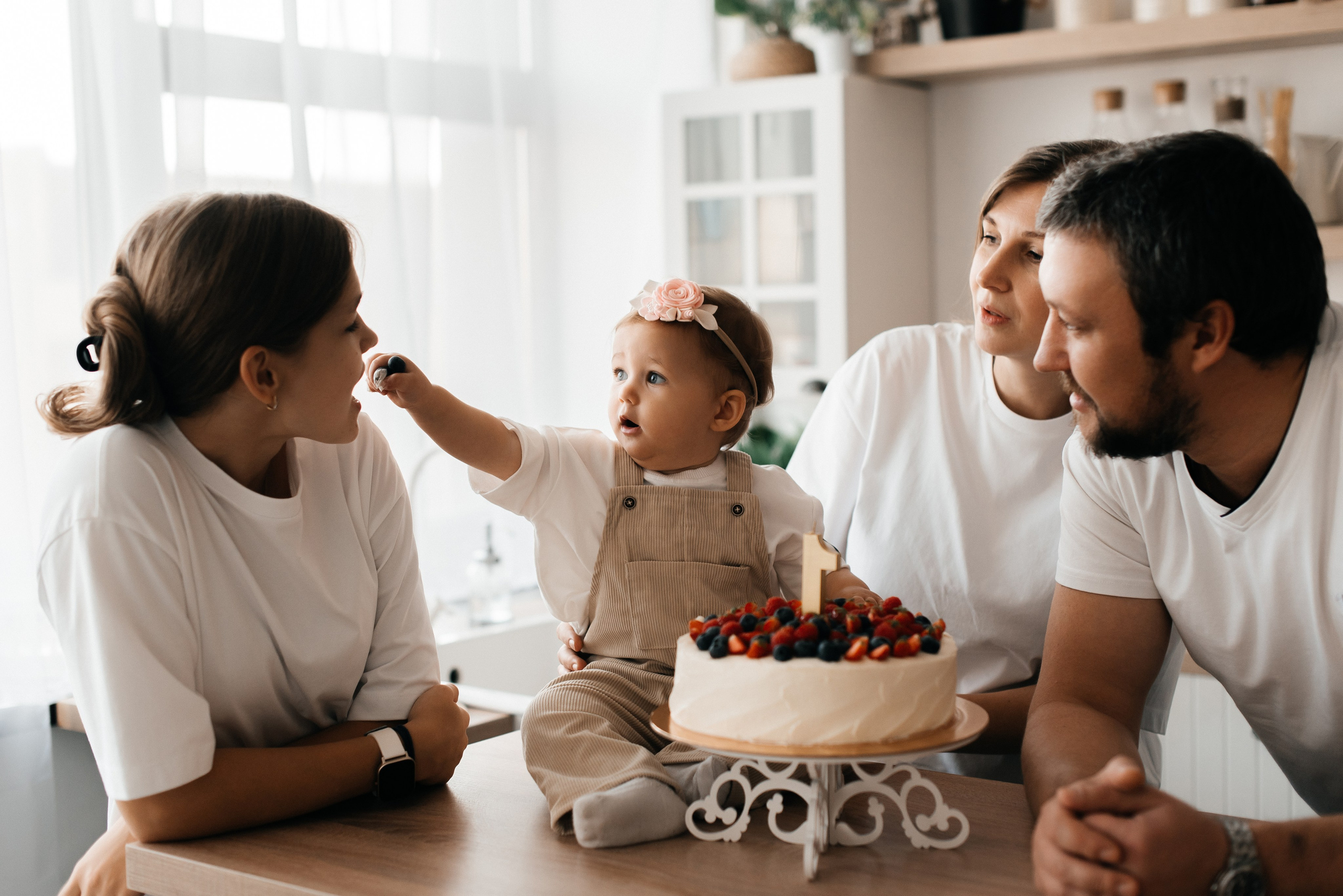 Первый день рождения ❤️. Фотограф в Самаре Мария Шерер