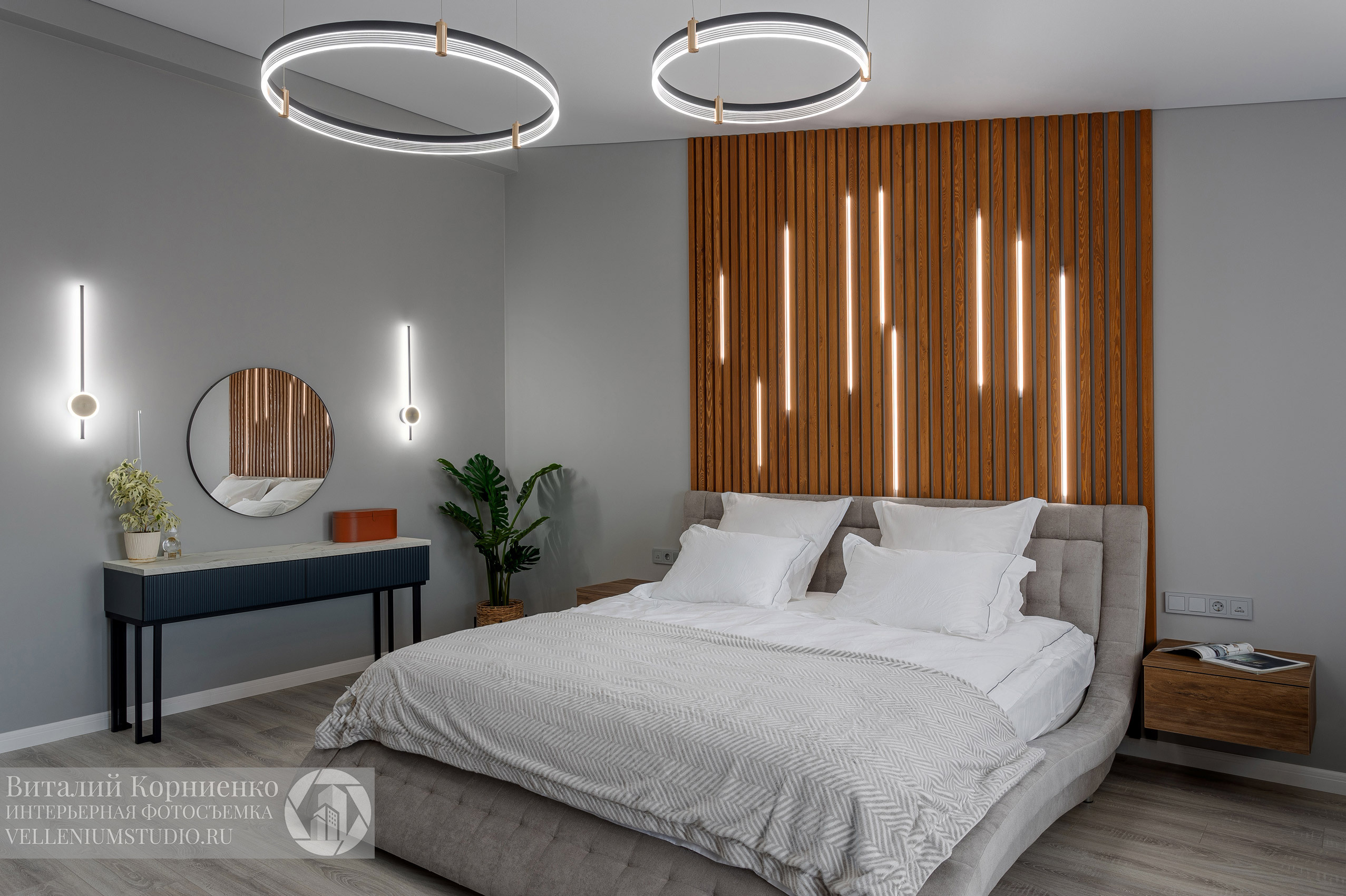 Фотосъемка реализованного дизайн проекта для портфолио дизайнера интерьера. Интерьерный фотограф Краснодар: профессионально по доступным ценам