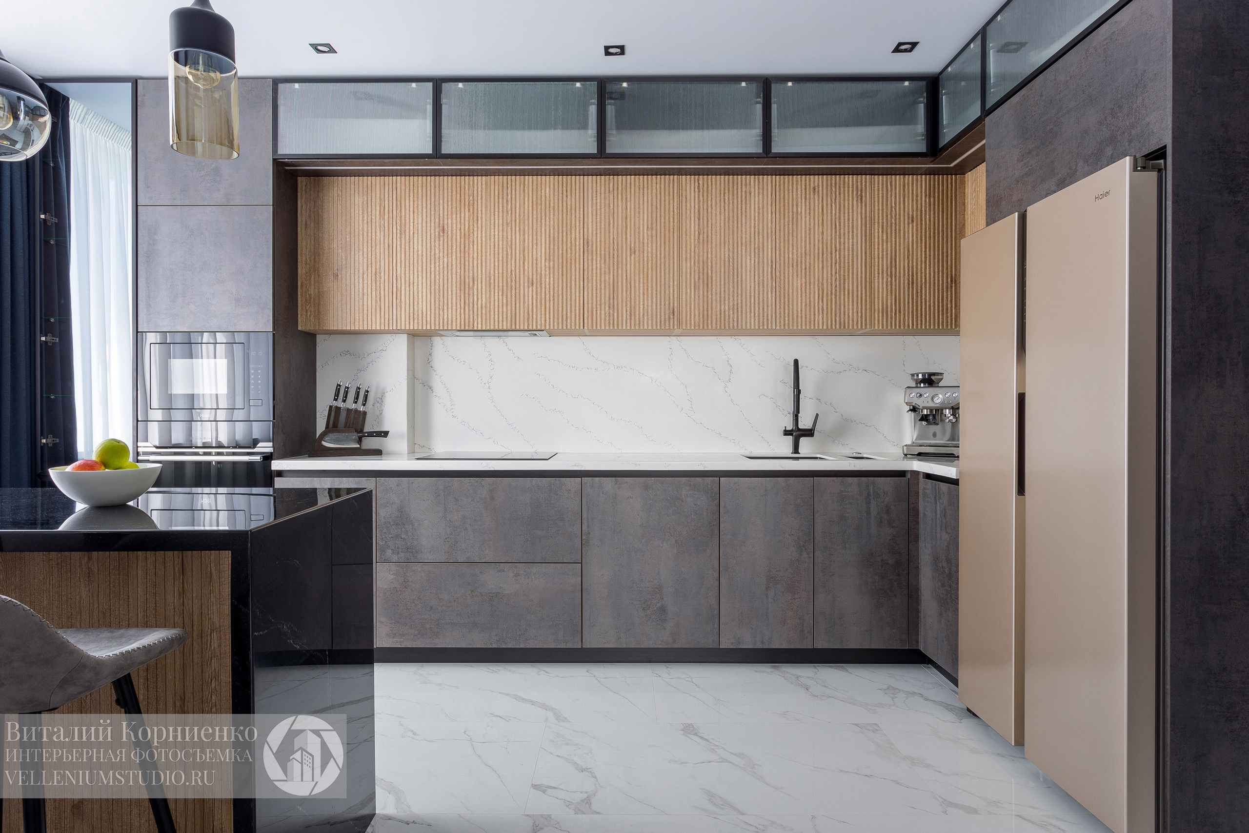 Фотосъемка реализованного дизайн проекта для портфолио дизайнера интерьера. Интерьерный фотограф Краснодар: профессионально по доступным ценам