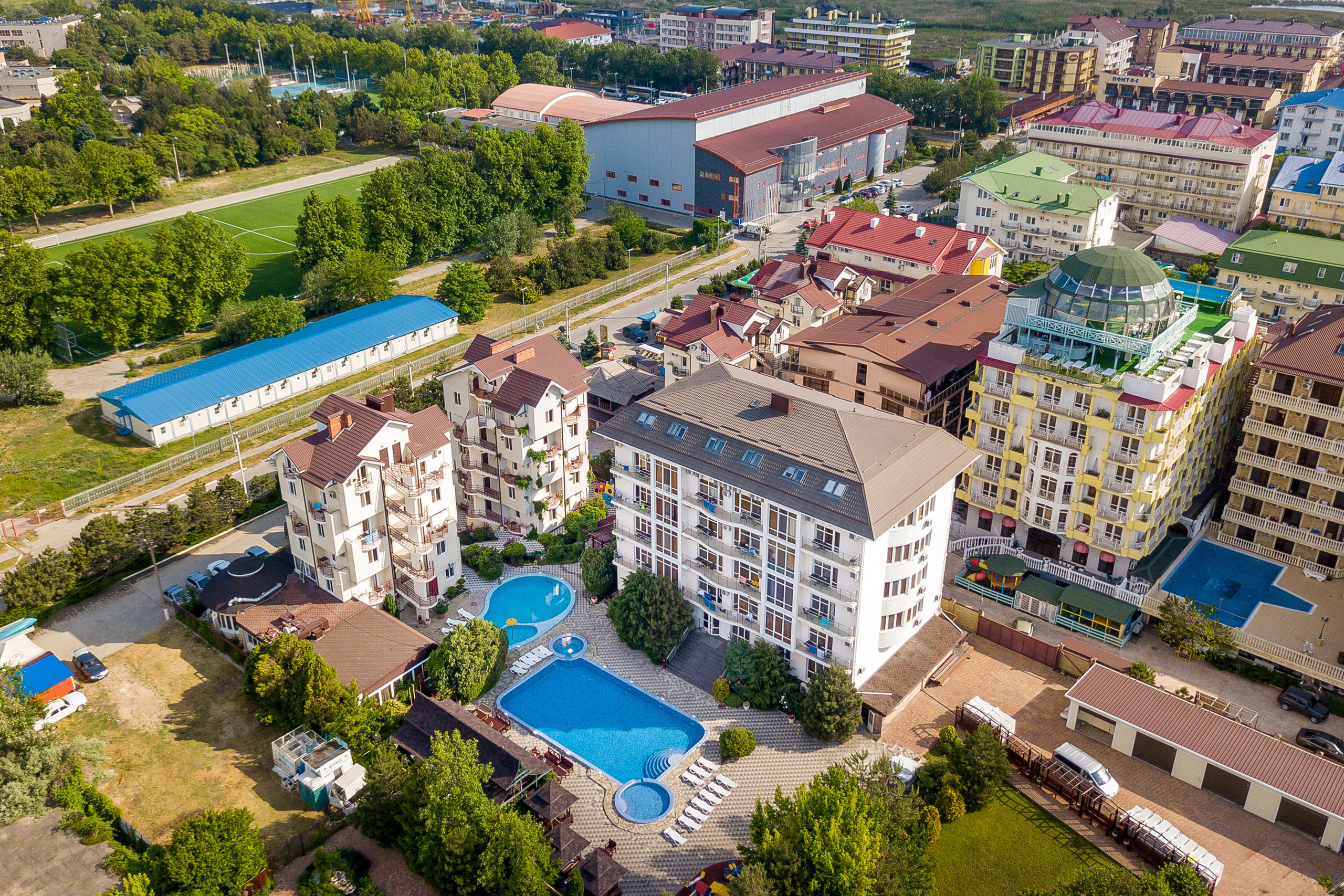 Фотосъёмка в Витязево Гостевой комплекс «Марина». Интерьерный фотограф Краснодар: профессионально по доступным ценам