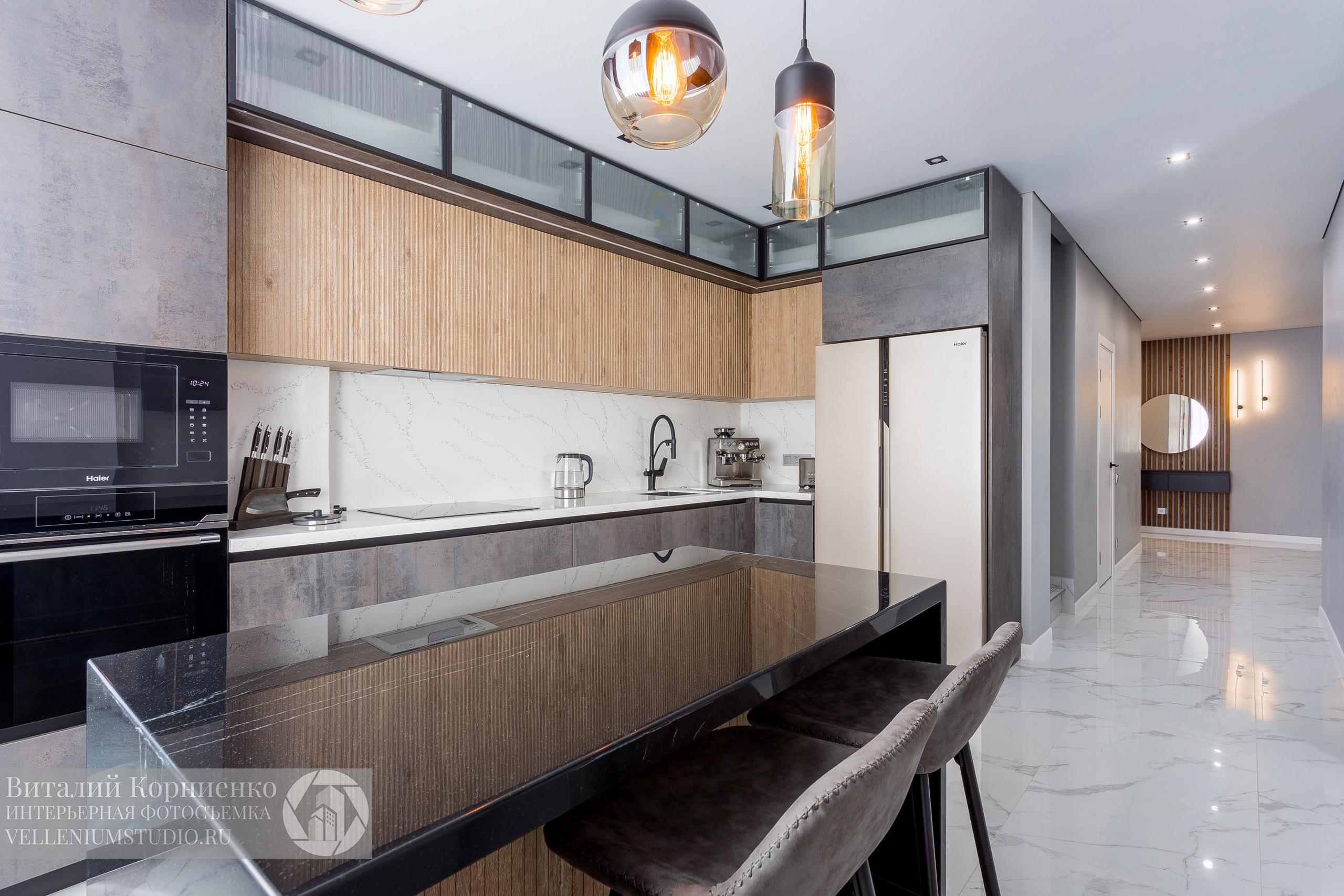 Фотосъемка реализованного дизайн проекта для портфолио дизайнера интерьера. Интерьерный фотограф Краснодар: профессионально по доступным ценам