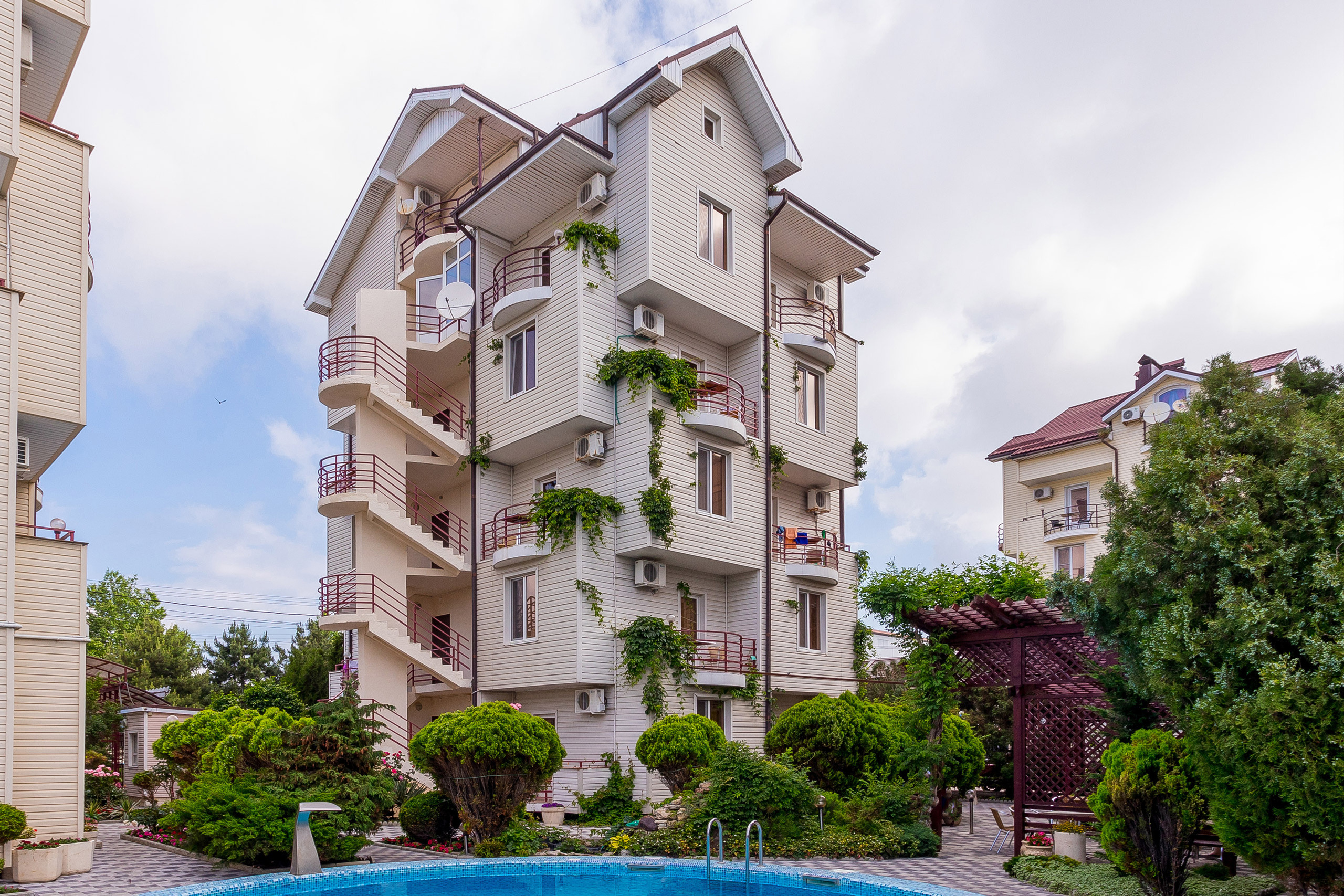 Фотосъёмка в Витязево Гостевой комплекс «Марина». Интерьерный фотограф Краснодар: профессионально по доступным ценам