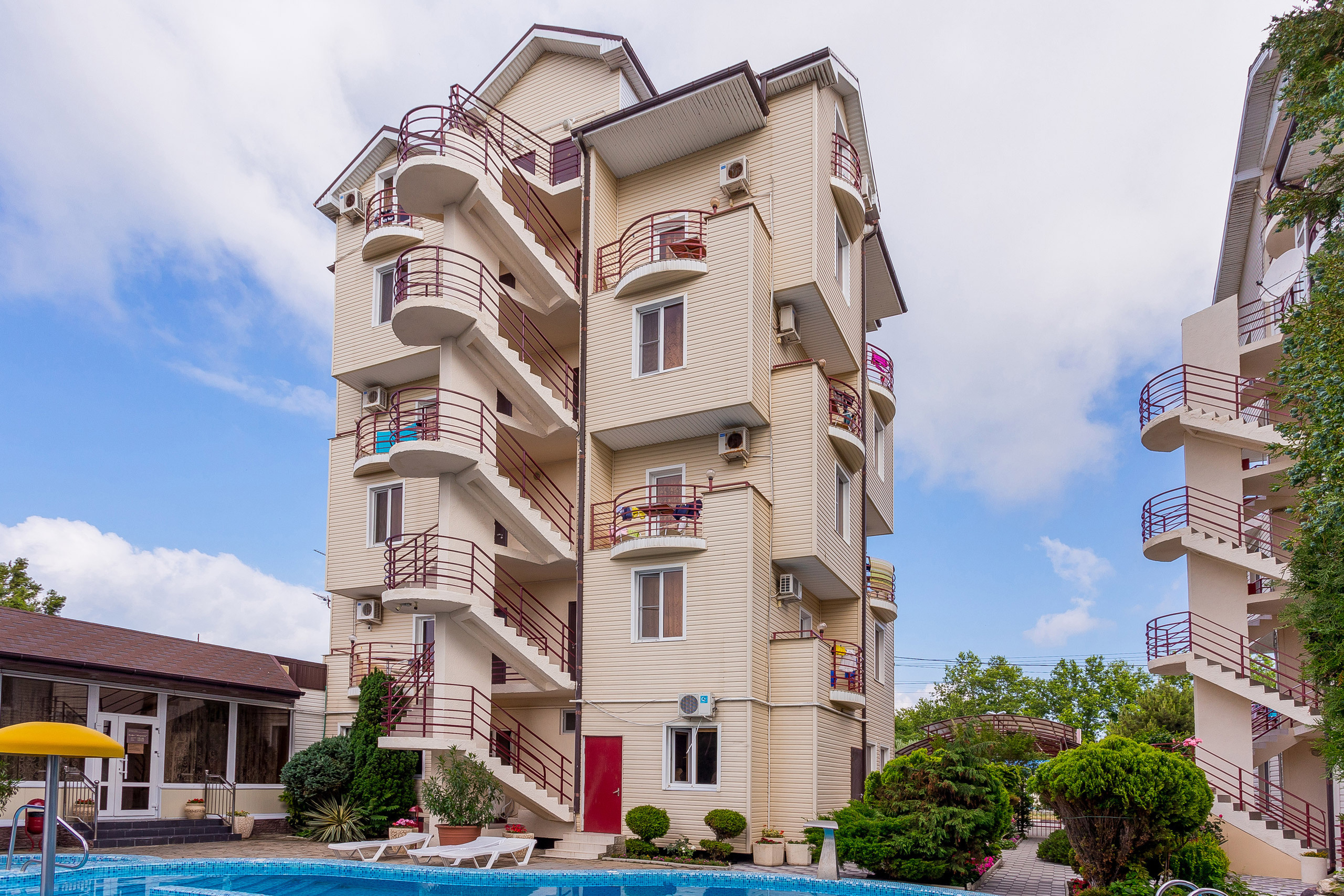 Фотосъёмка в Витязево Гостевой комплекс «Марина». Интерьерный фотограф Краснодар: профессионально по доступным ценам