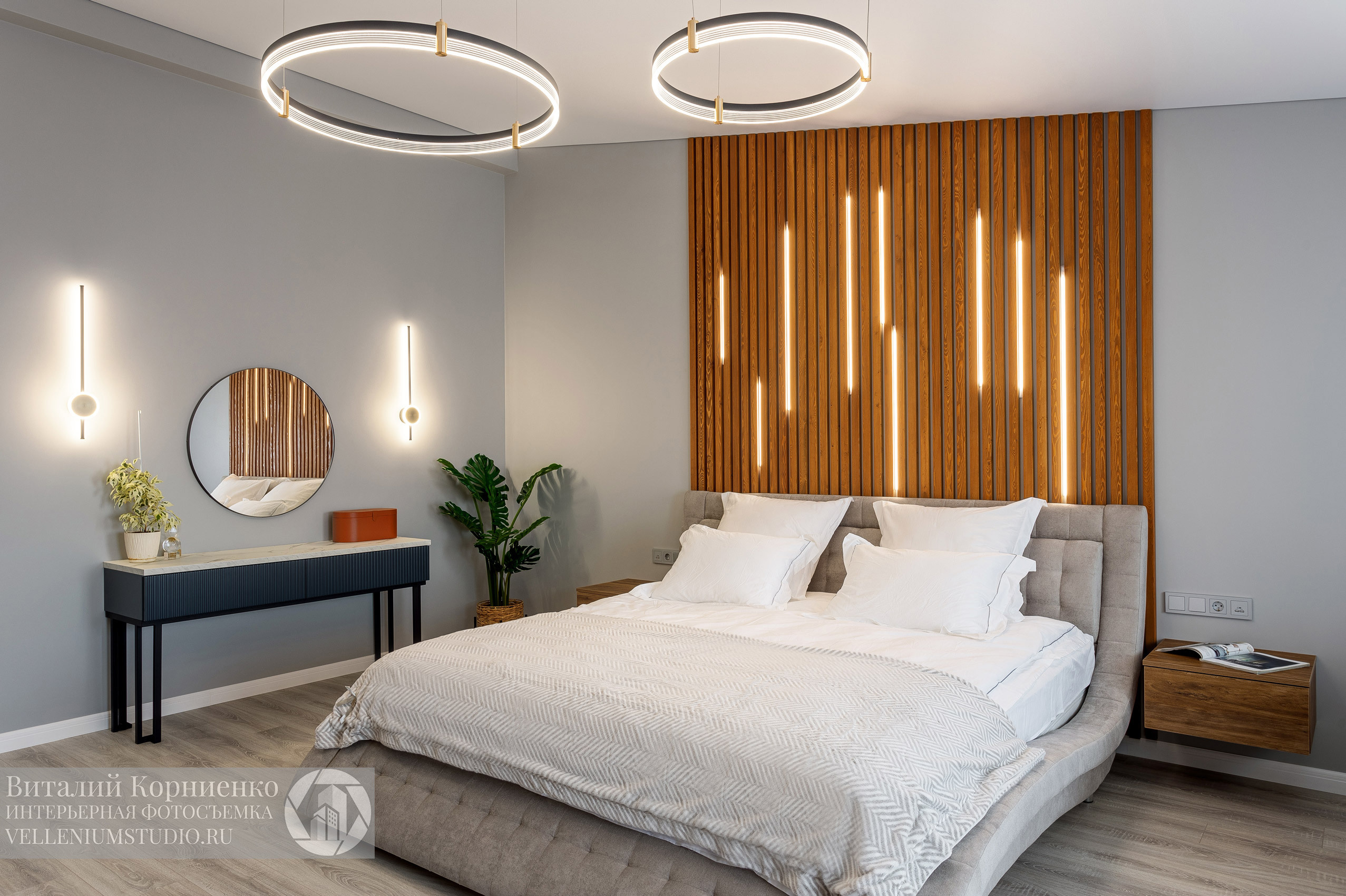 Фотосъемка реализованного дизайн проекта для портфолио дизайнера интерьера. Интерьерный фотограф Краснодар: профессионально по доступным ценам