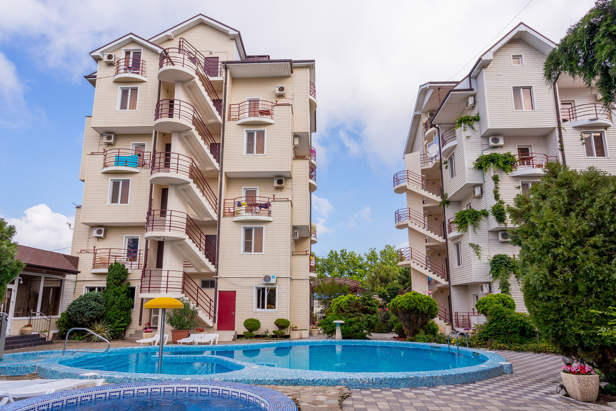 Фотосъёмка в Витязево Гостевой комплекс «Марина». Интерьерный фотограф Краснодар: профессионально по доступным ценам