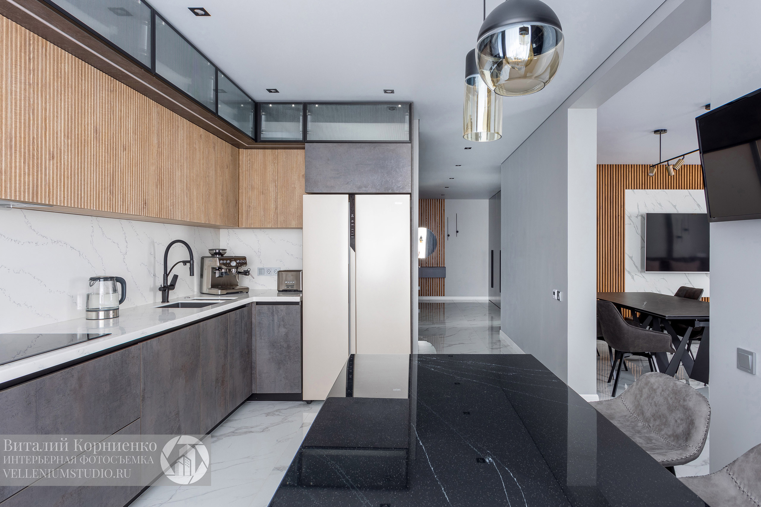 Фотосъемка реализованного дизайн проекта для портфолио дизайнера интерьера. Интерьерный фотограф Краснодар: профессионально по доступным ценам