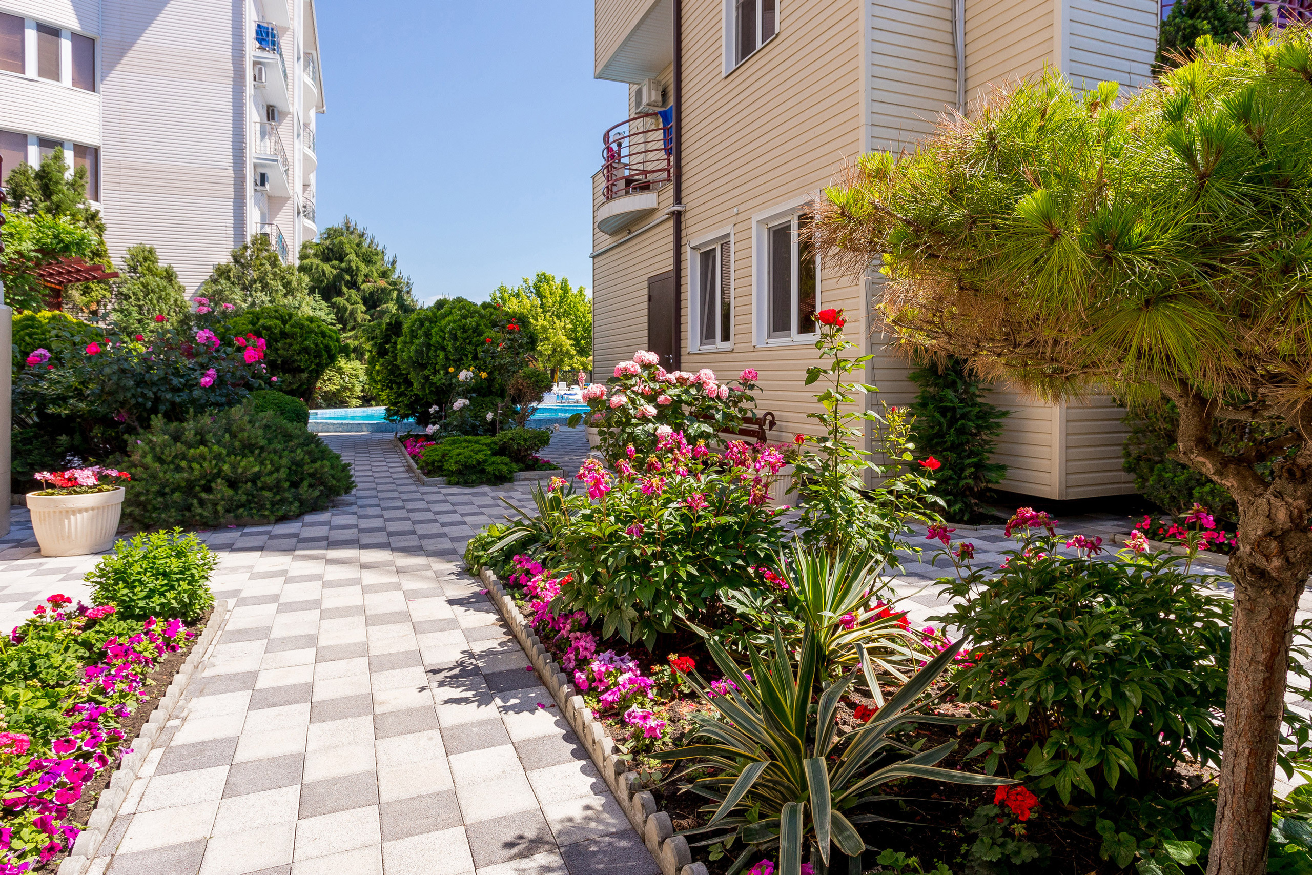 Фотосъёмка в Витязево Гостевой комплекс «Марина». Интерьерный фотограф Краснодар: профессионально по доступным ценам