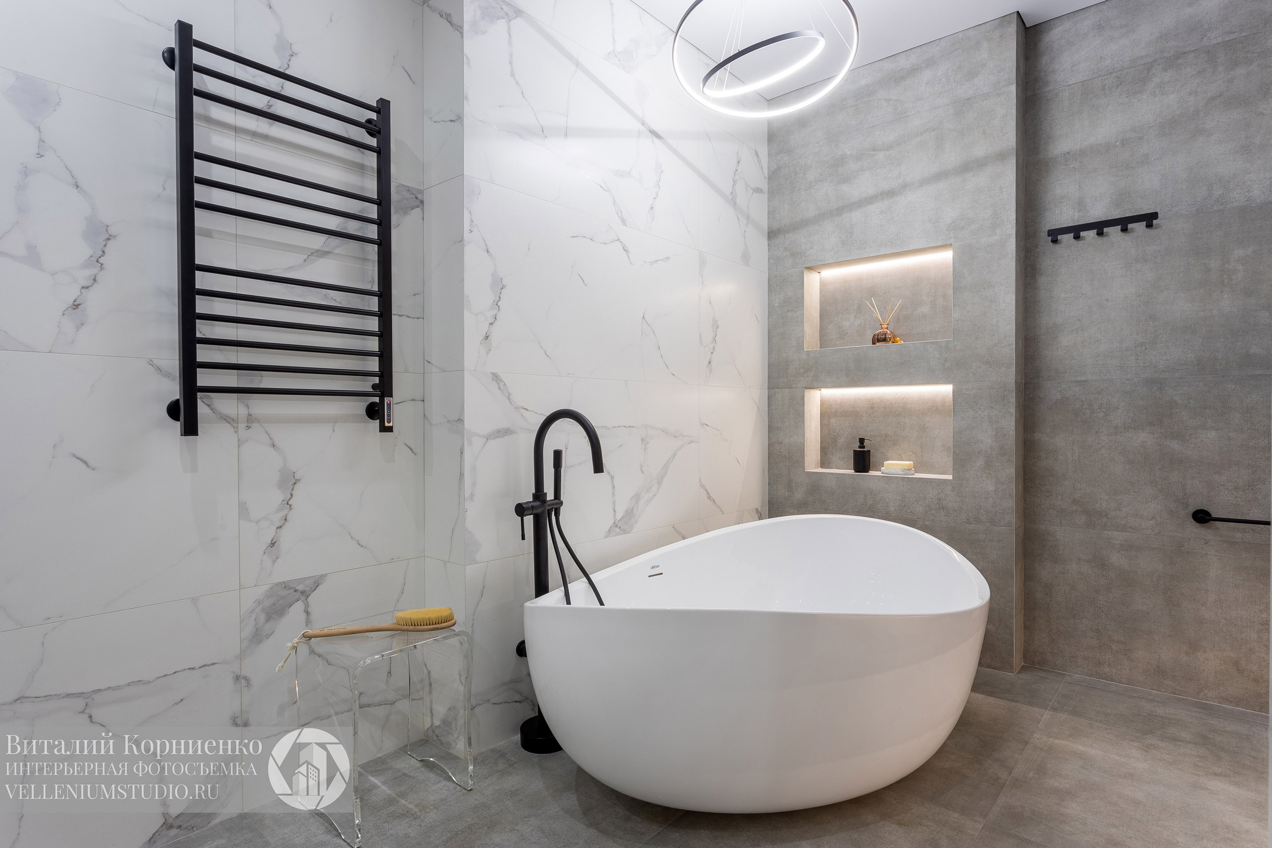 Фотосъемка реализованного дизайн проекта для портфолио дизайнера интерьера. Интерьерный фотограф Краснодар: профессионально по доступным ценам