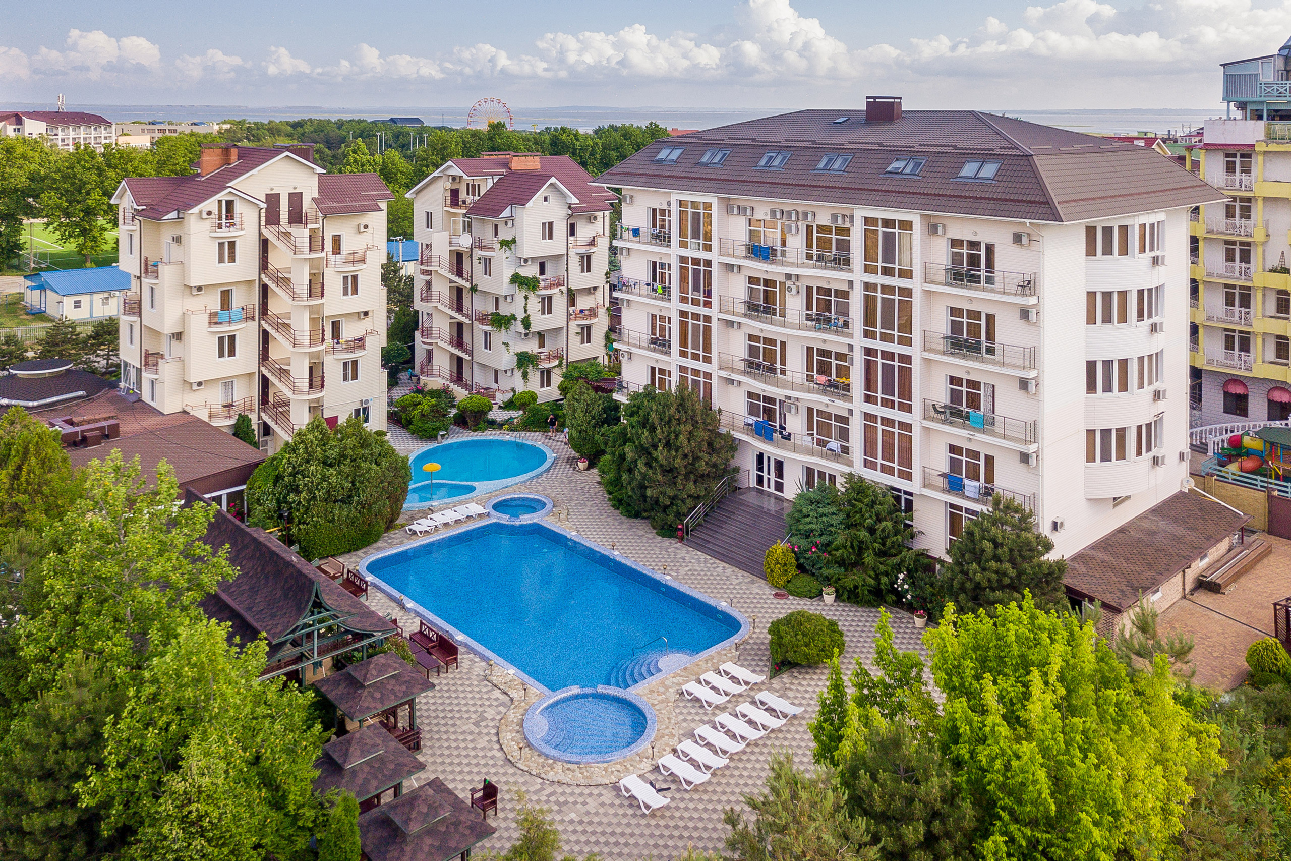 Фотосъёмка в Витязево Гостевой комплекс «Марина». Интерьерный фотограф Краснодар: профессионально по доступным ценам