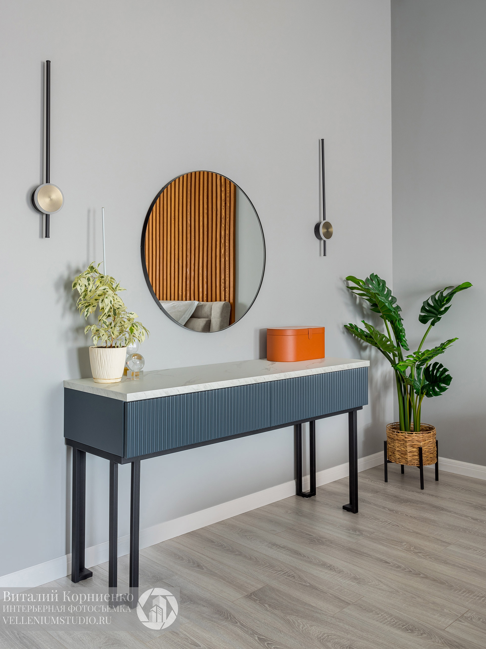 Фотосъемка реализованного дизайн проекта для портфолио дизайнера интерьера. Интерьерный фотограф Краснодар: профессионально по доступным ценам