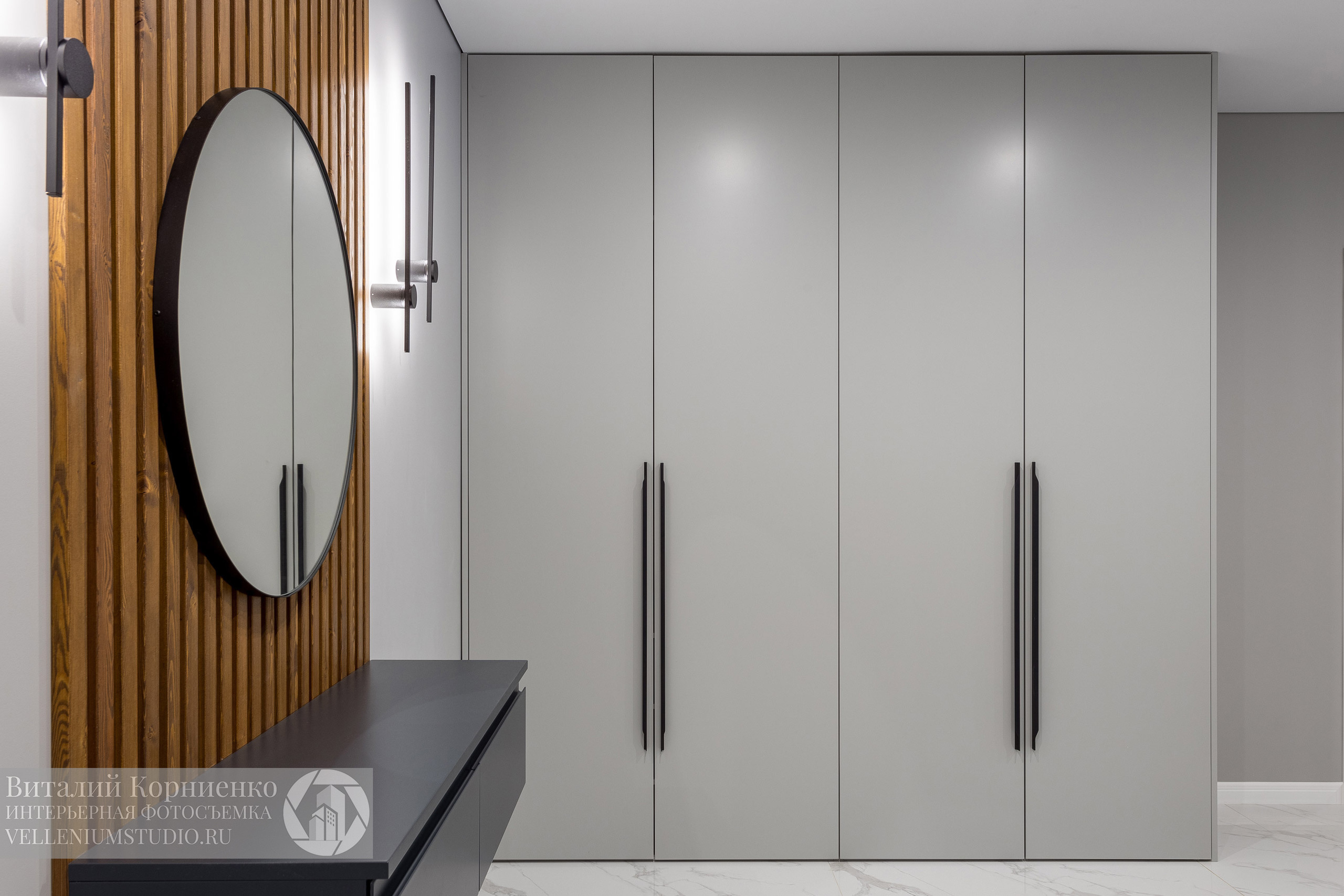 Фотосъемка реализованного дизайн проекта для портфолио дизайнера интерьера. Интерьерный фотограф Краснодар: профессионально по доступным ценам