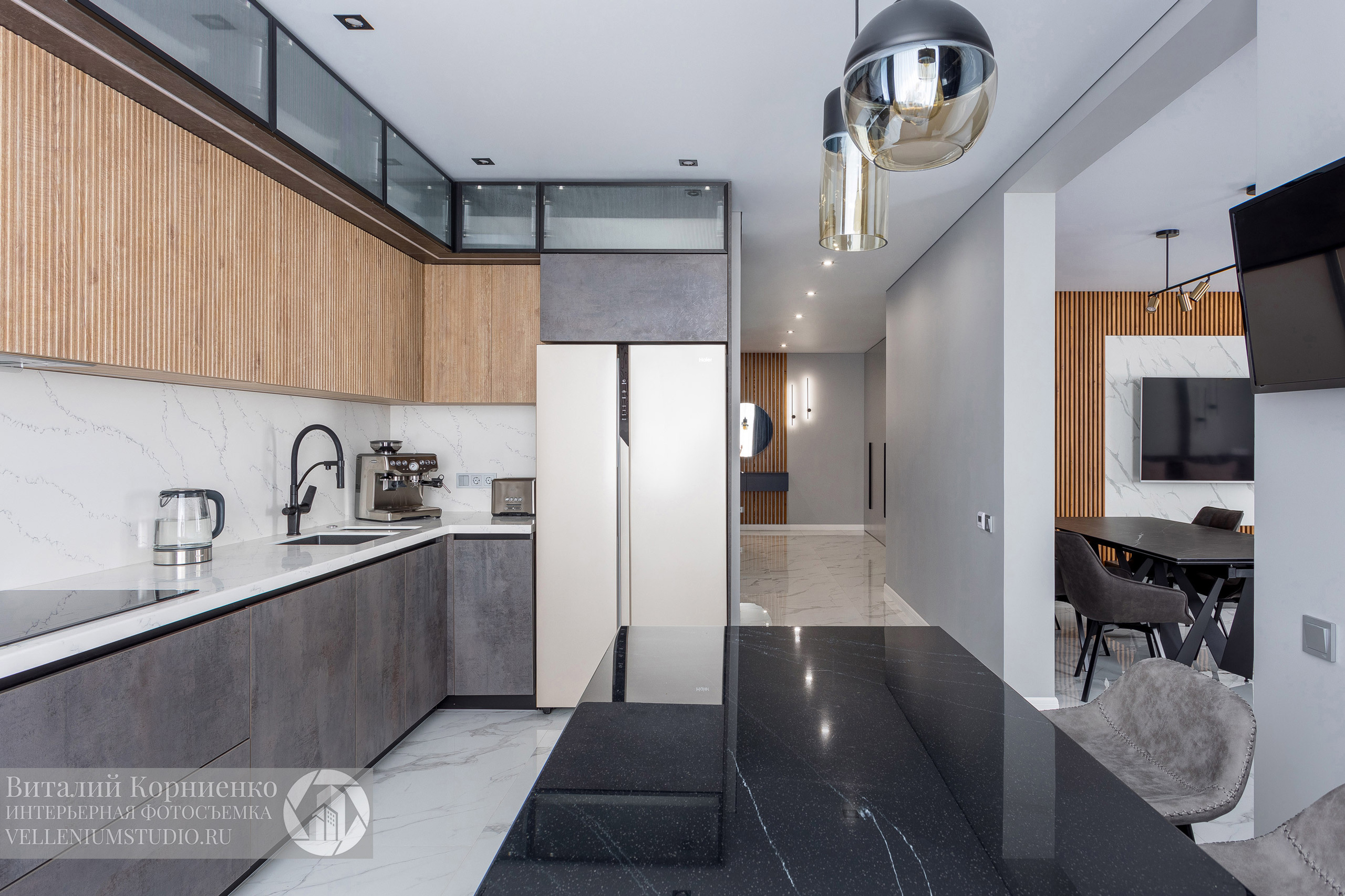 Фотосъемка реализованного дизайн проекта для портфолио дизайнера интерьера. Интерьерный фотограф Краснодар: профессионально по доступным ценам