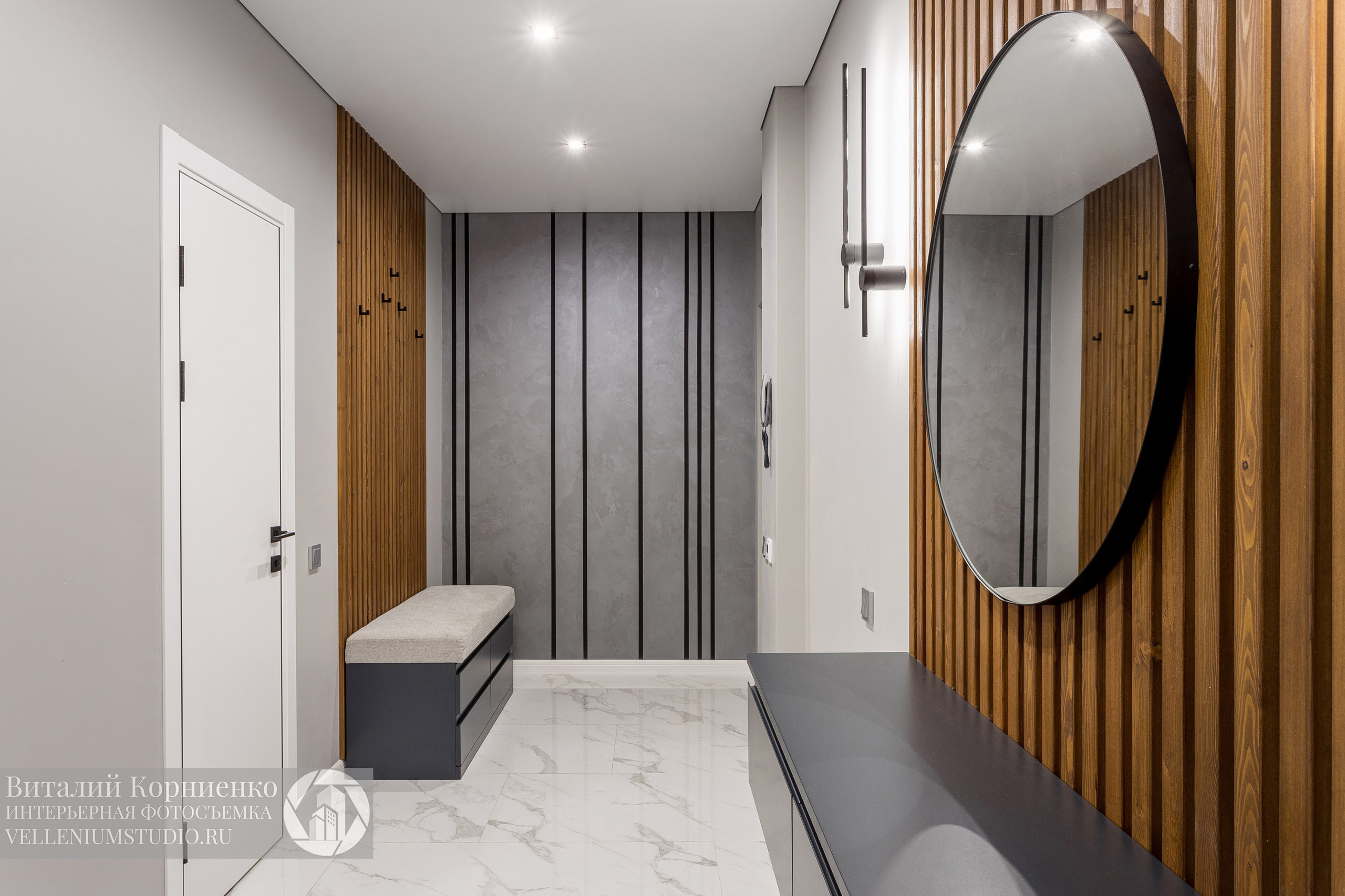 Фотосъемка реализованного дизайн проекта для портфолио дизайнера интерьера. Интерьерный фотограф Краснодар: профессионально по доступным ценам