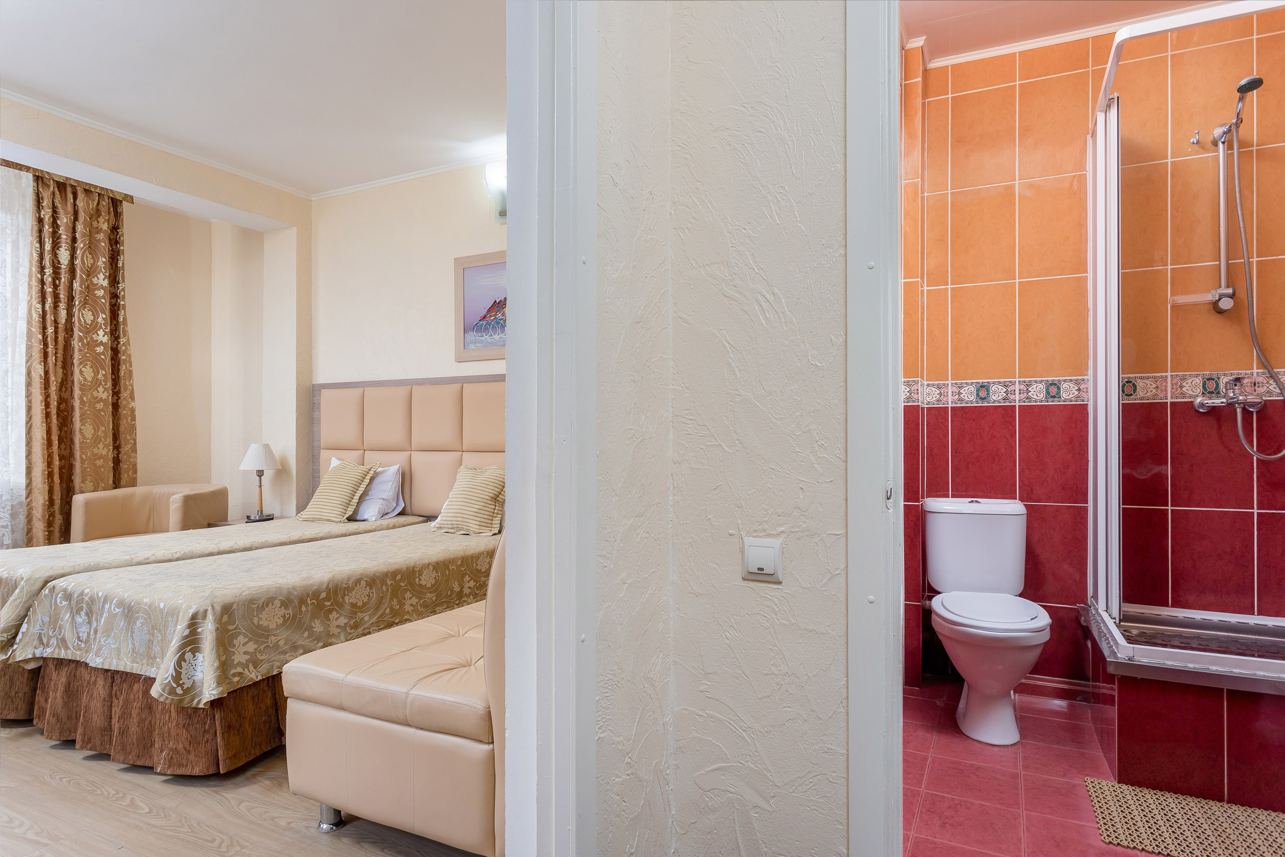 Фотосъёмка в Витязево Гостевой комплекс «Марина». Интерьерный фотограф Краснодар: профессионально по доступным ценам