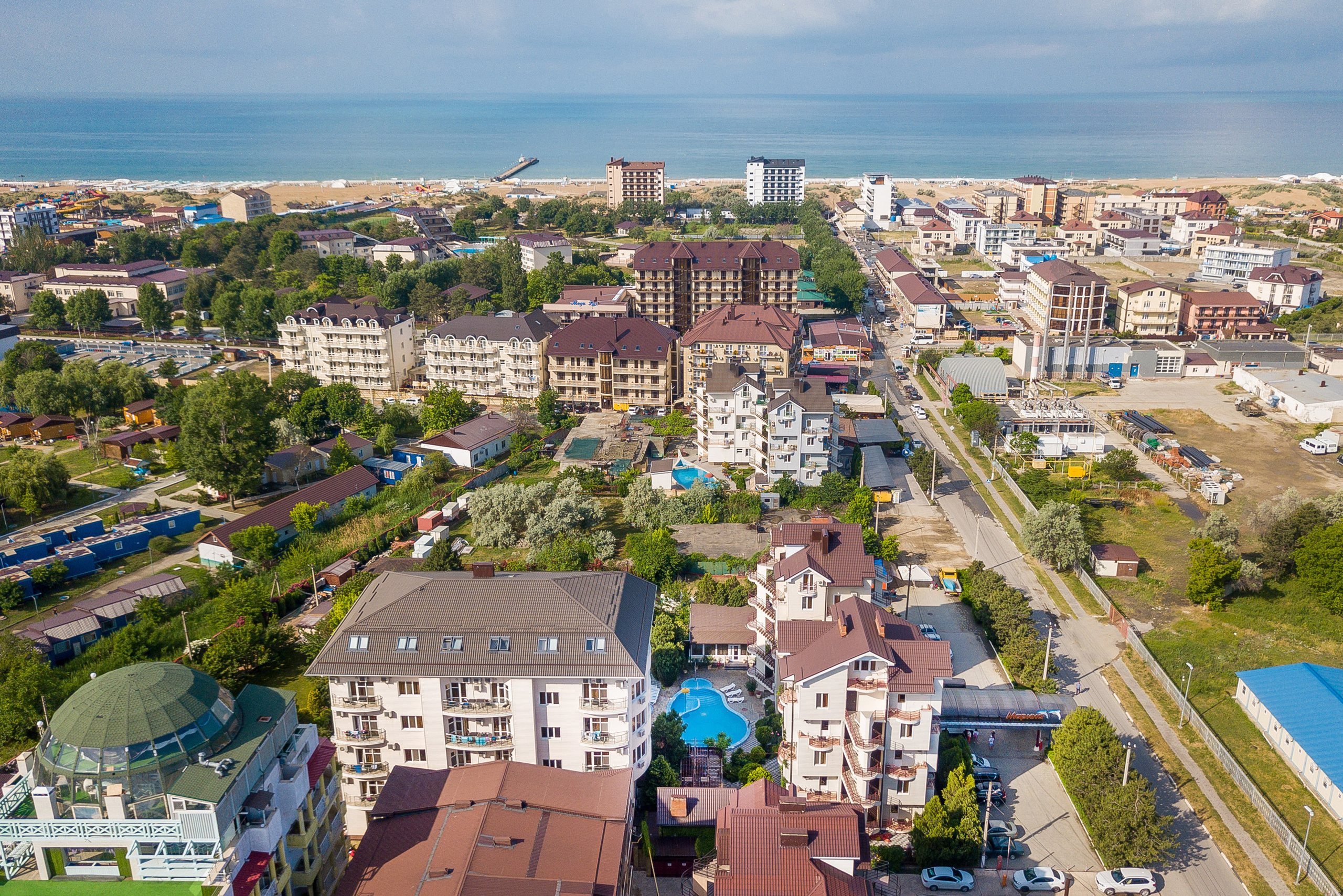 Фотосъёмка в Витязево Гостевой комплекс «Марина». Интерьерный фотограф Краснодар: профессионально по доступным ценам