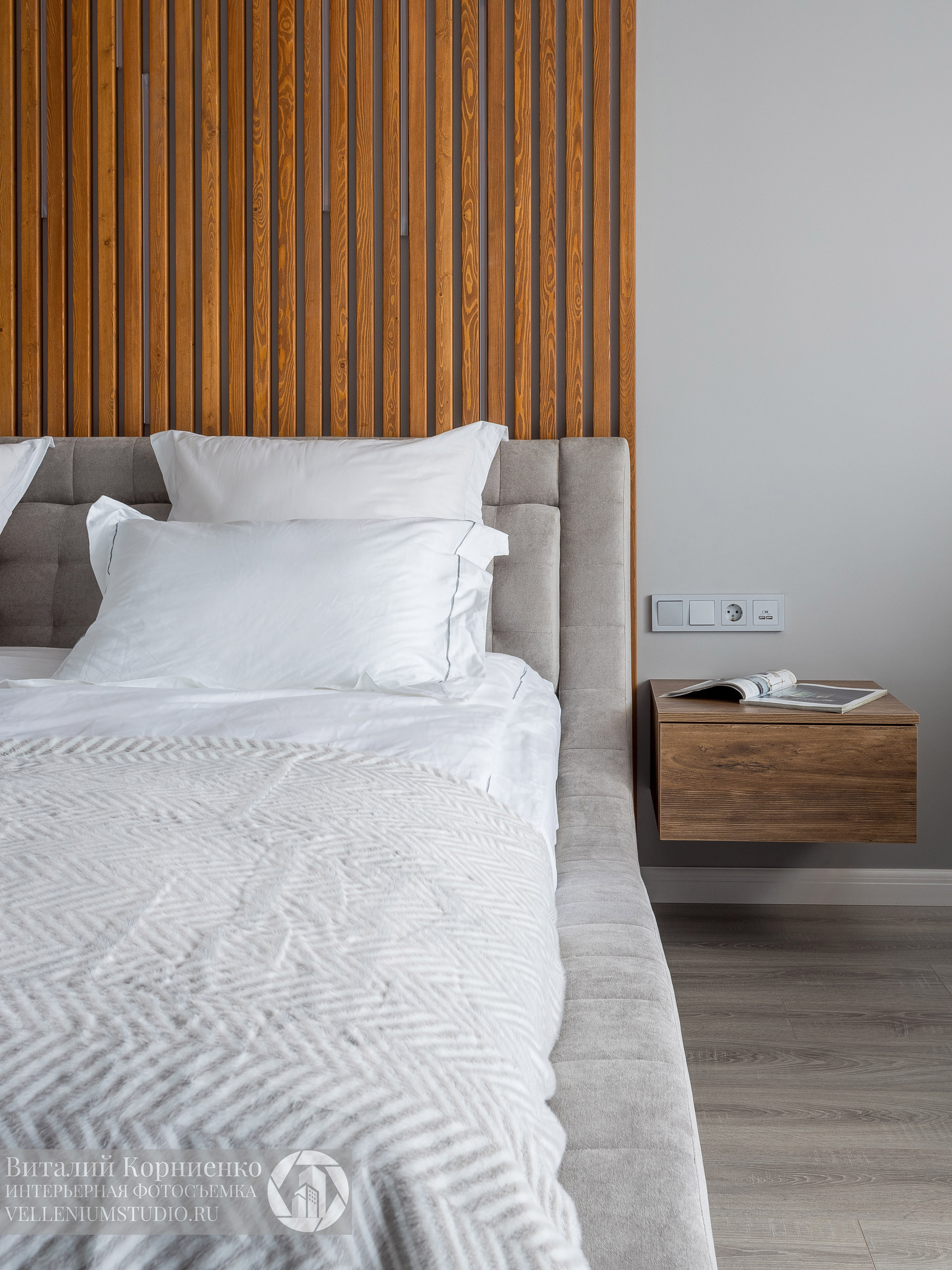 Фотосъемка реализованного дизайн проекта для портфолио дизайнера интерьера. Интерьерный фотограф Краснодар: профессионально по доступным ценам