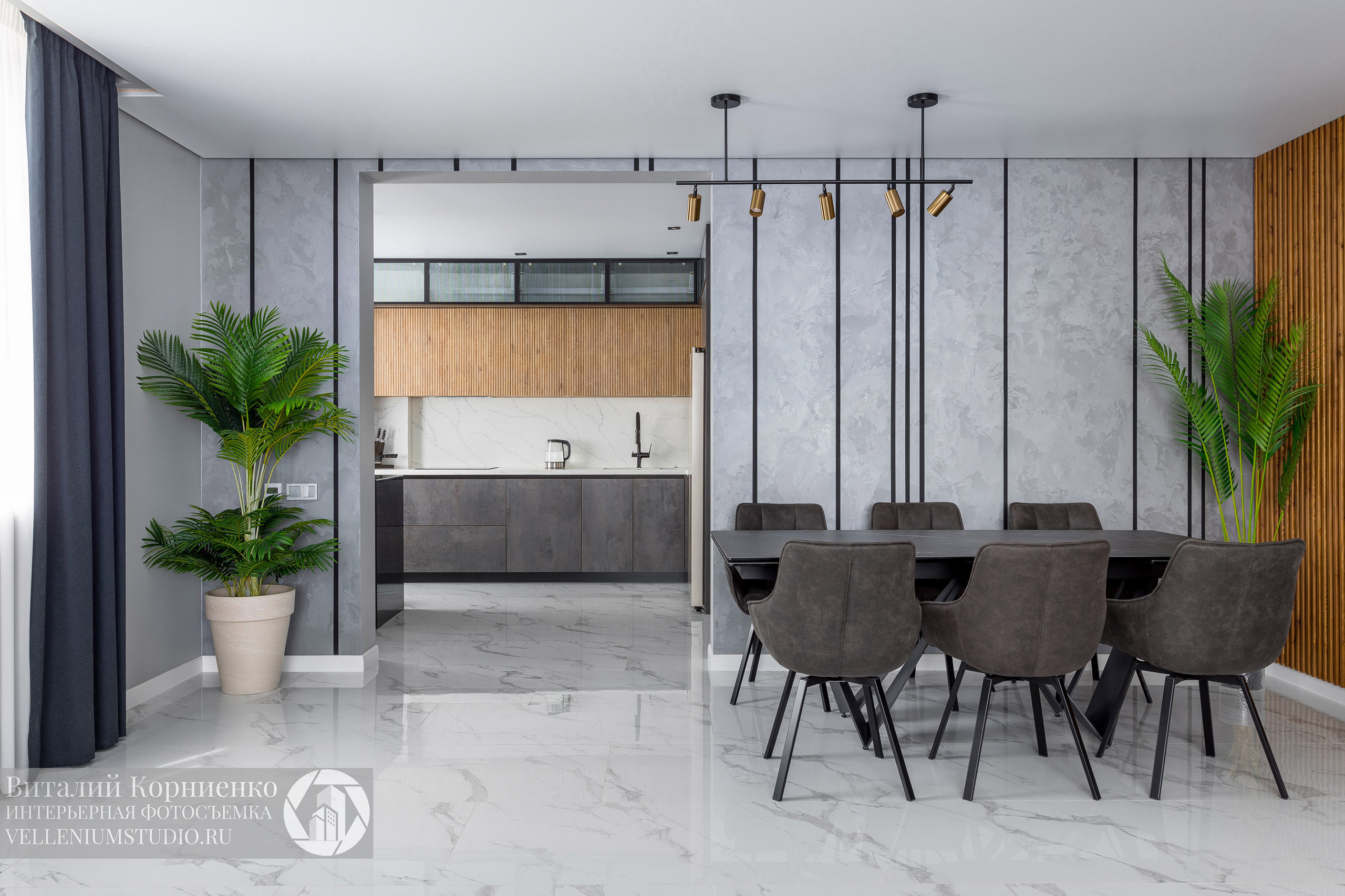 Фотосъемка реализованного дизайн проекта для портфолио дизайнера интерьера. Интерьерный фотограф Краснодар: профессионально по доступным ценам