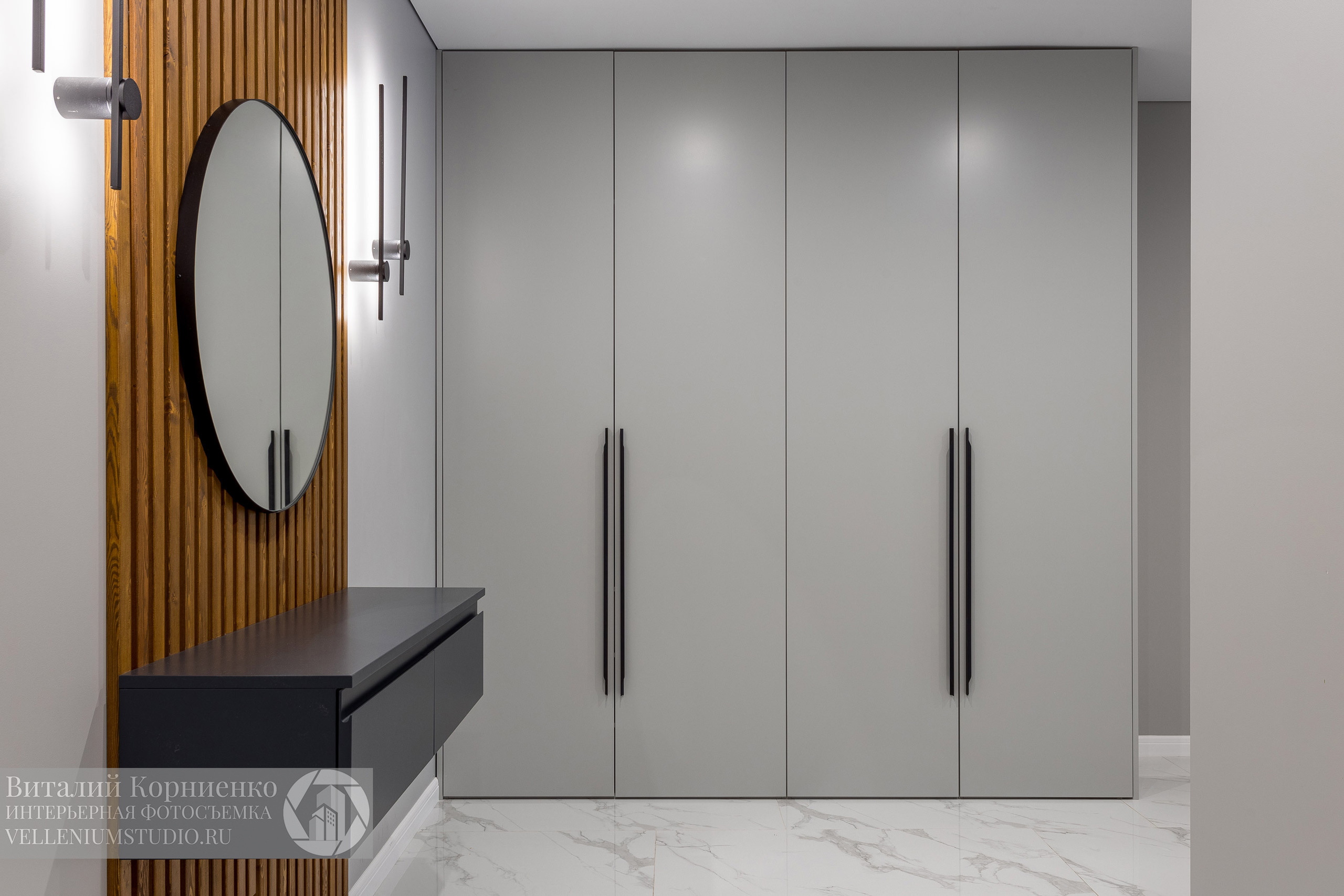 Фотосъемка реализованного дизайн проекта для портфолио дизайнера интерьера. Интерьерный фотограф Краснодар: профессионально по доступным ценам