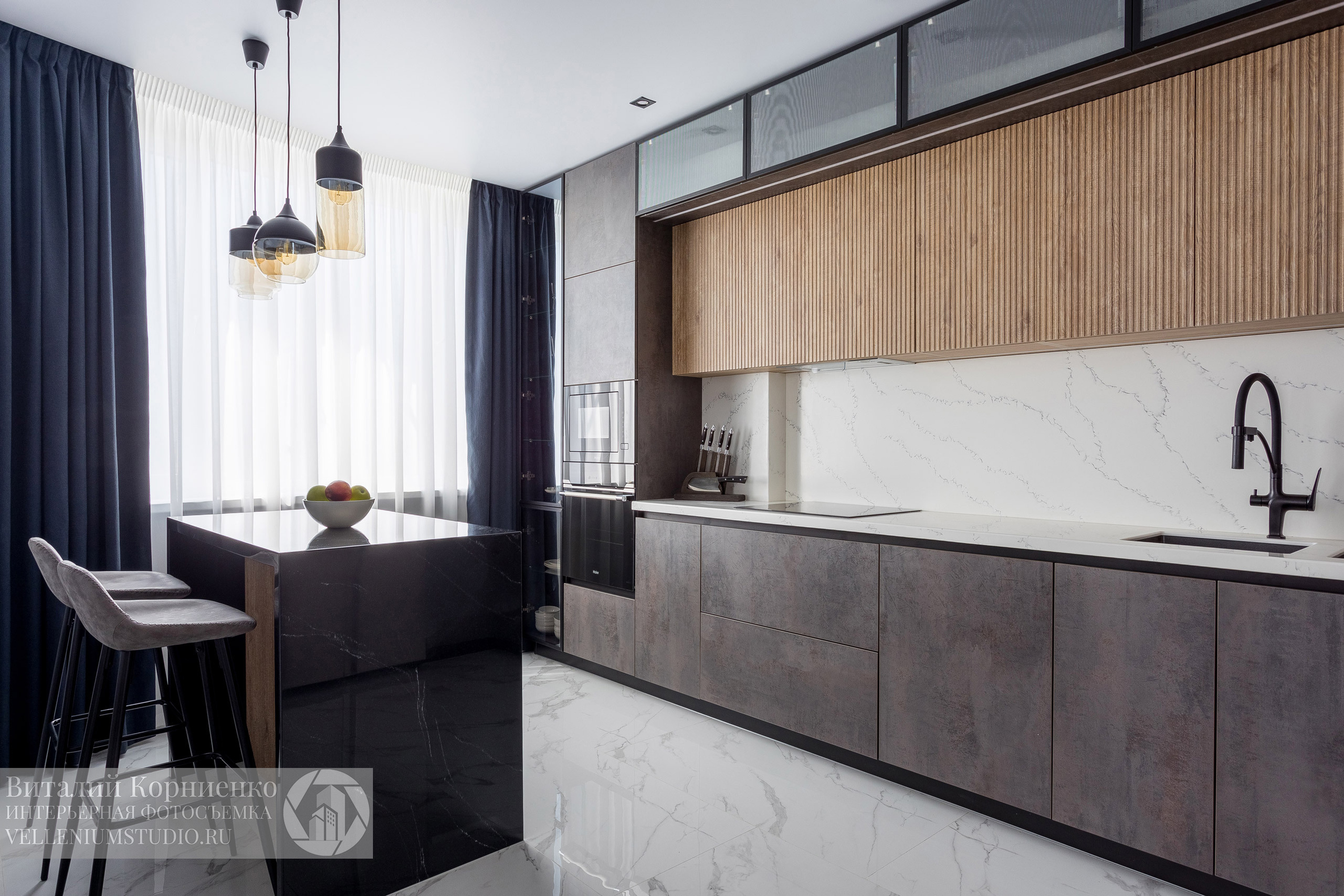Фотосъемка реализованного дизайн проекта для портфолио дизайнера интерьера. Интерьерный фотограф Краснодар: профессионально по доступным ценам