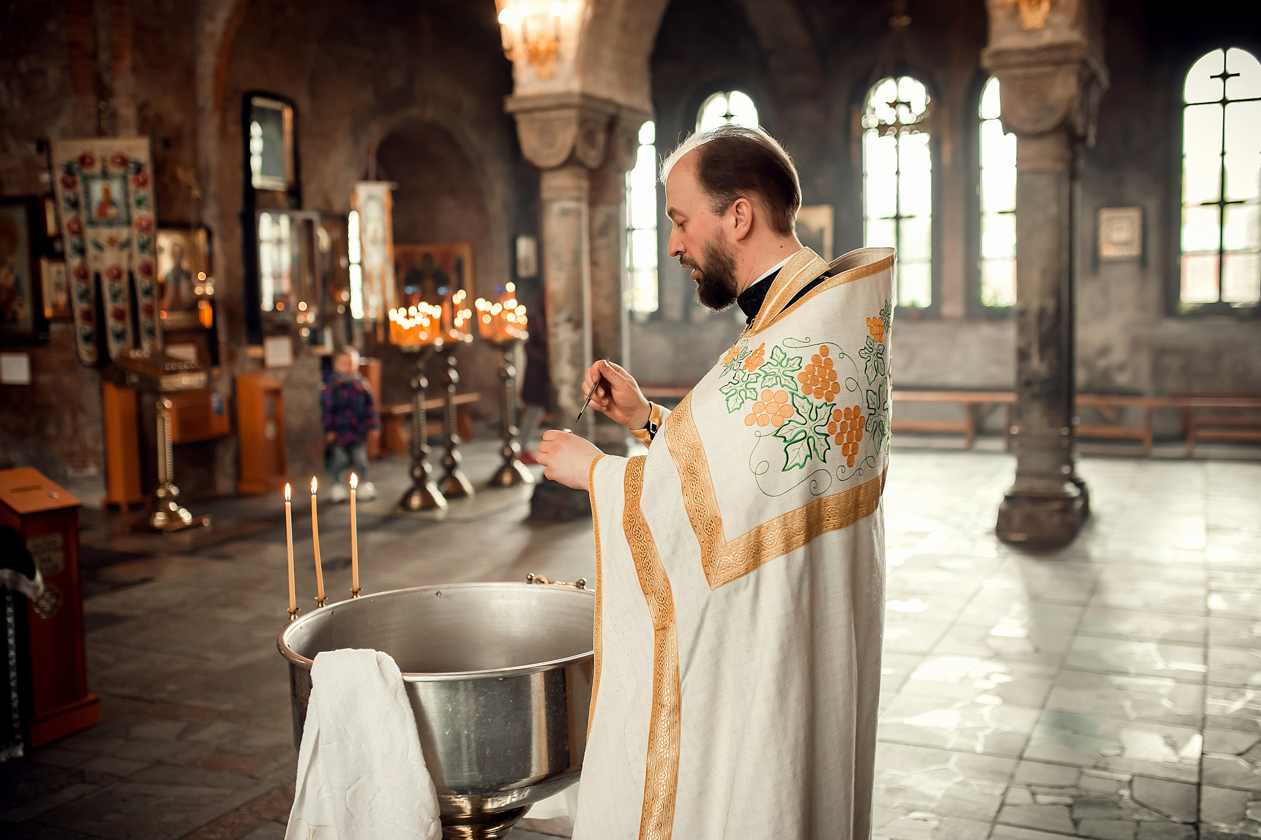 Крещение Мирона