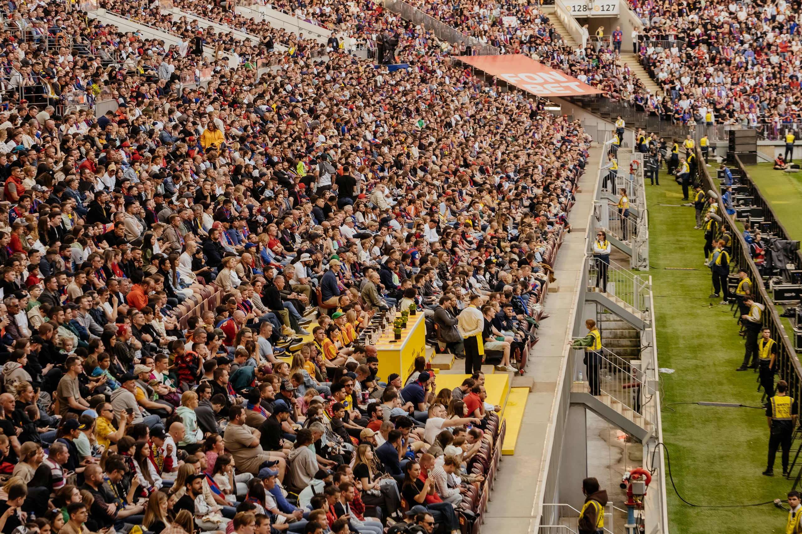 Яндекс Еда x Burger King На финале кубка России по футболу. Репортажный, event, концертный и backstage фотограф из Москвы Виталий Кривцов