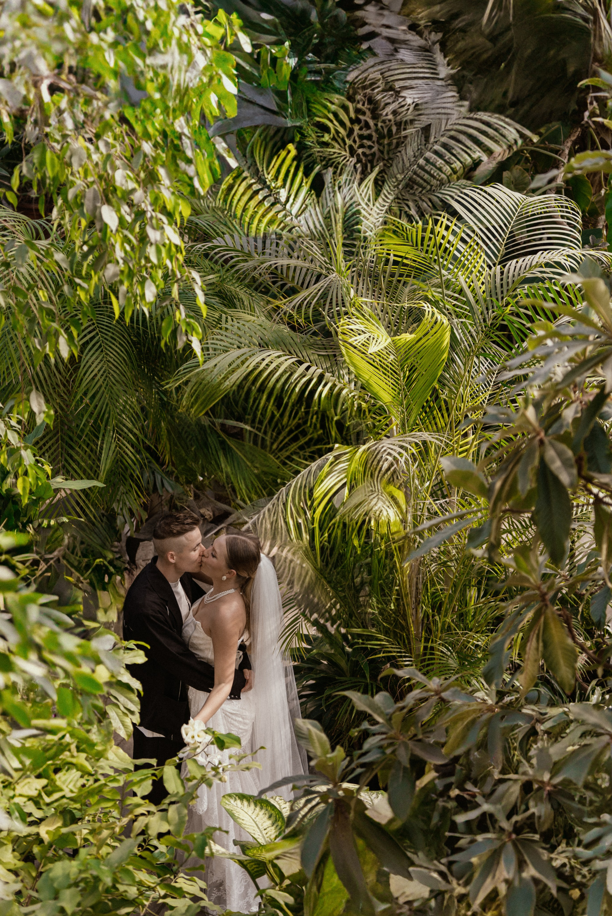Свадебная фотосессия. Свадебная фотосессия в Оранжерее. Свадебный фотограф Санкт-Петербург