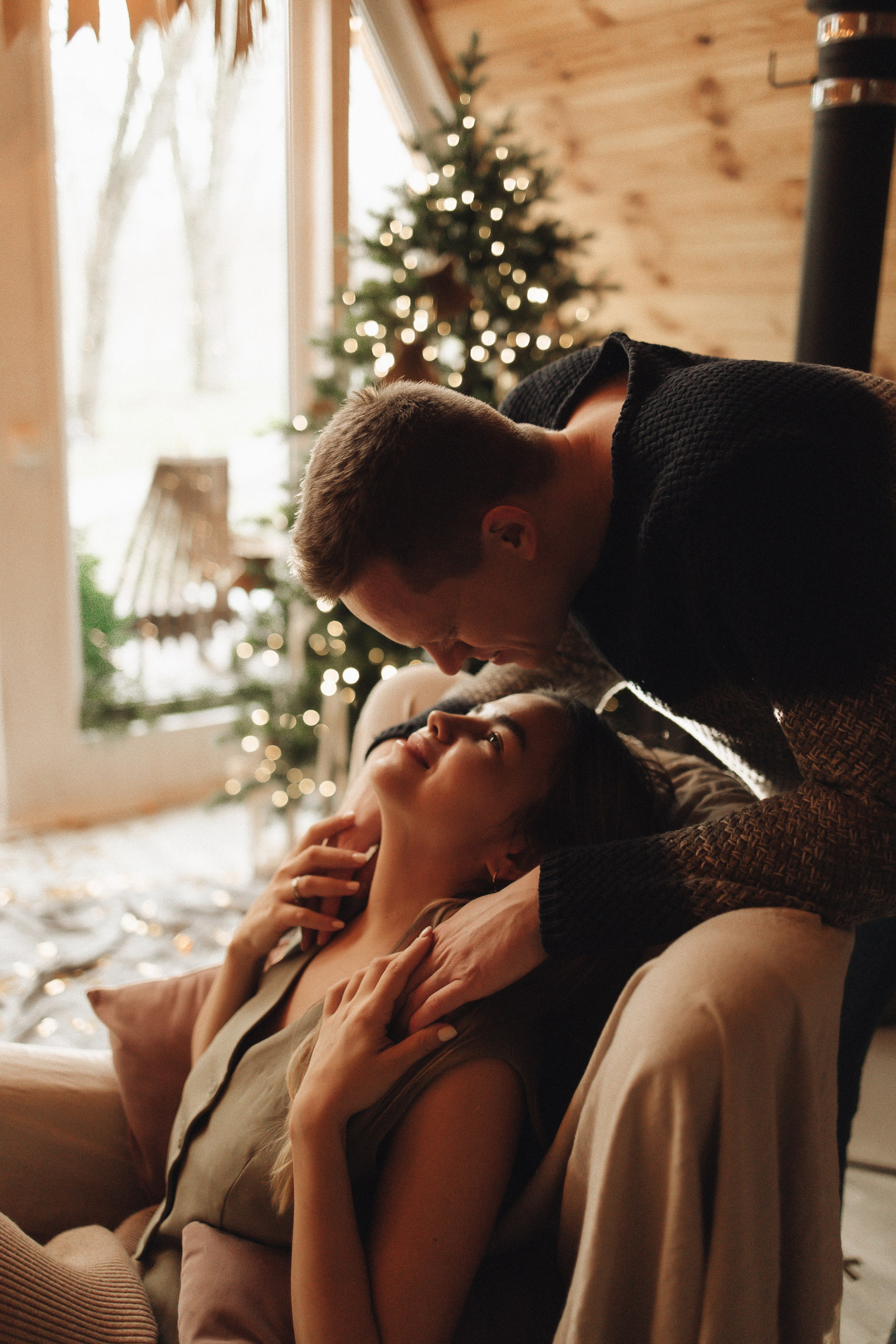 Новогодняя история в домике. Семейный и детский фотограф, таганрог, ростов-на-дону