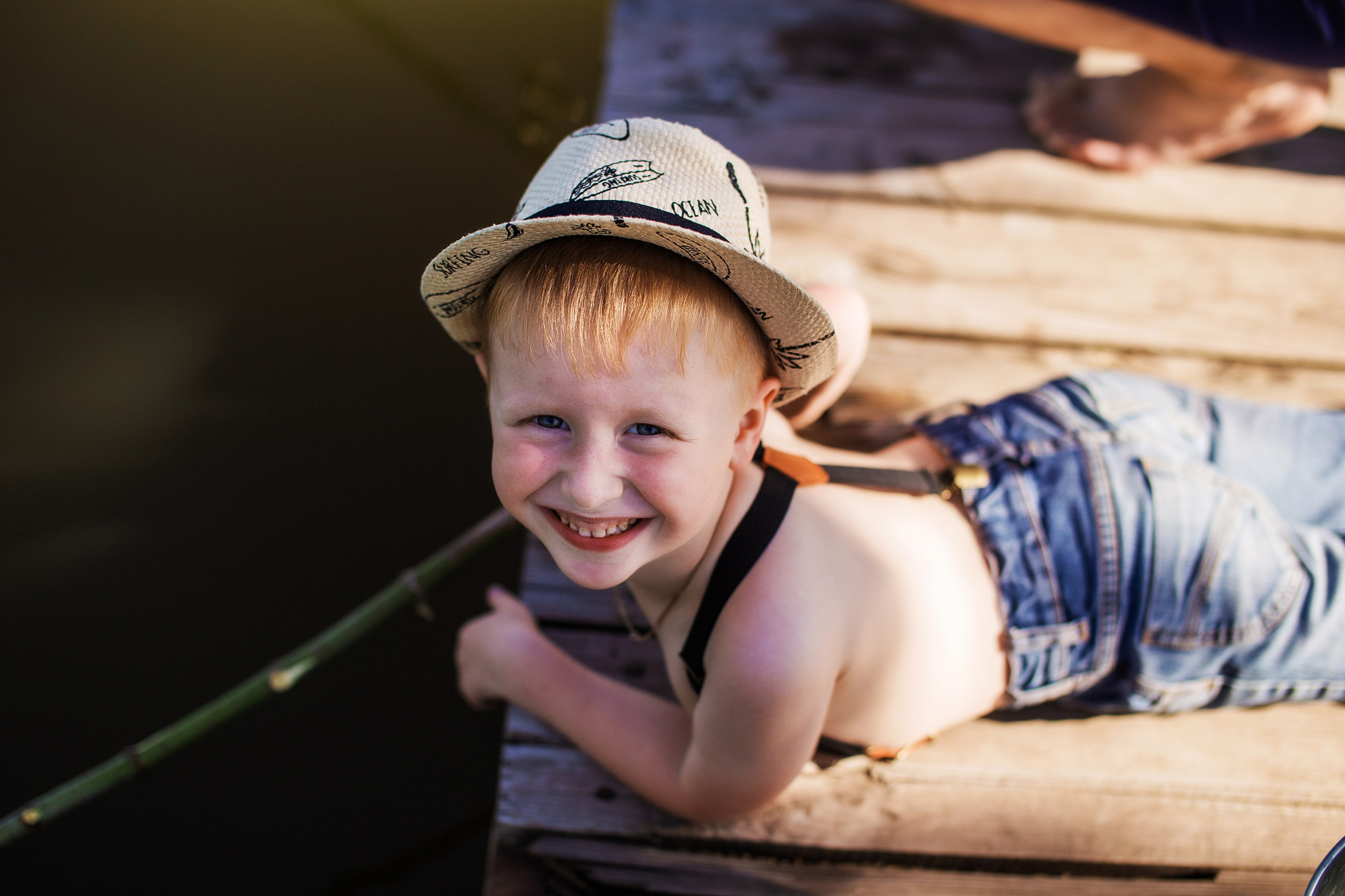 На рыбалке. Семейный фотограф в Саратове